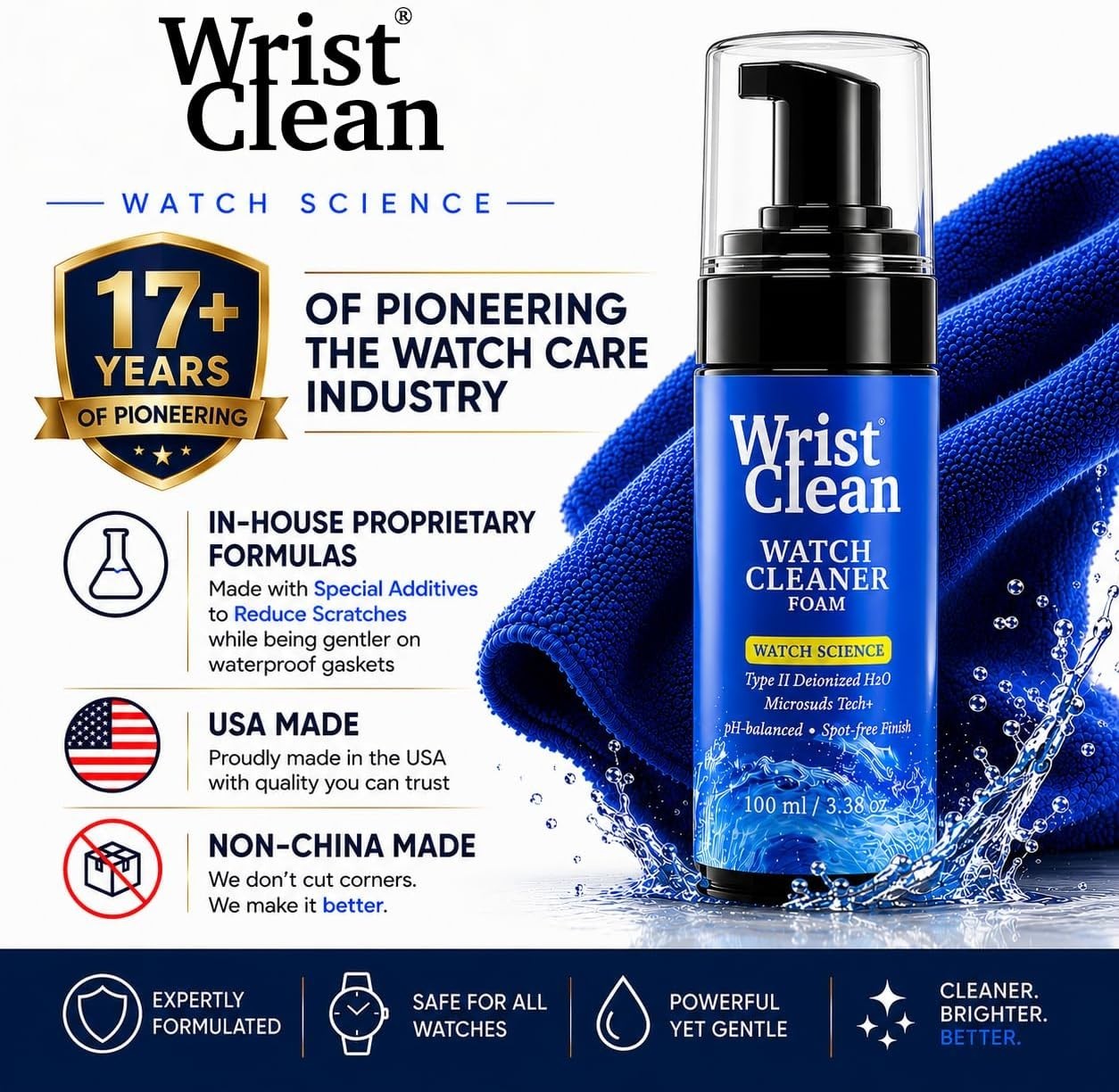 9-Piece Luxury Watch Cleaning & Polishing Kit – Protect Your Timeless Investment