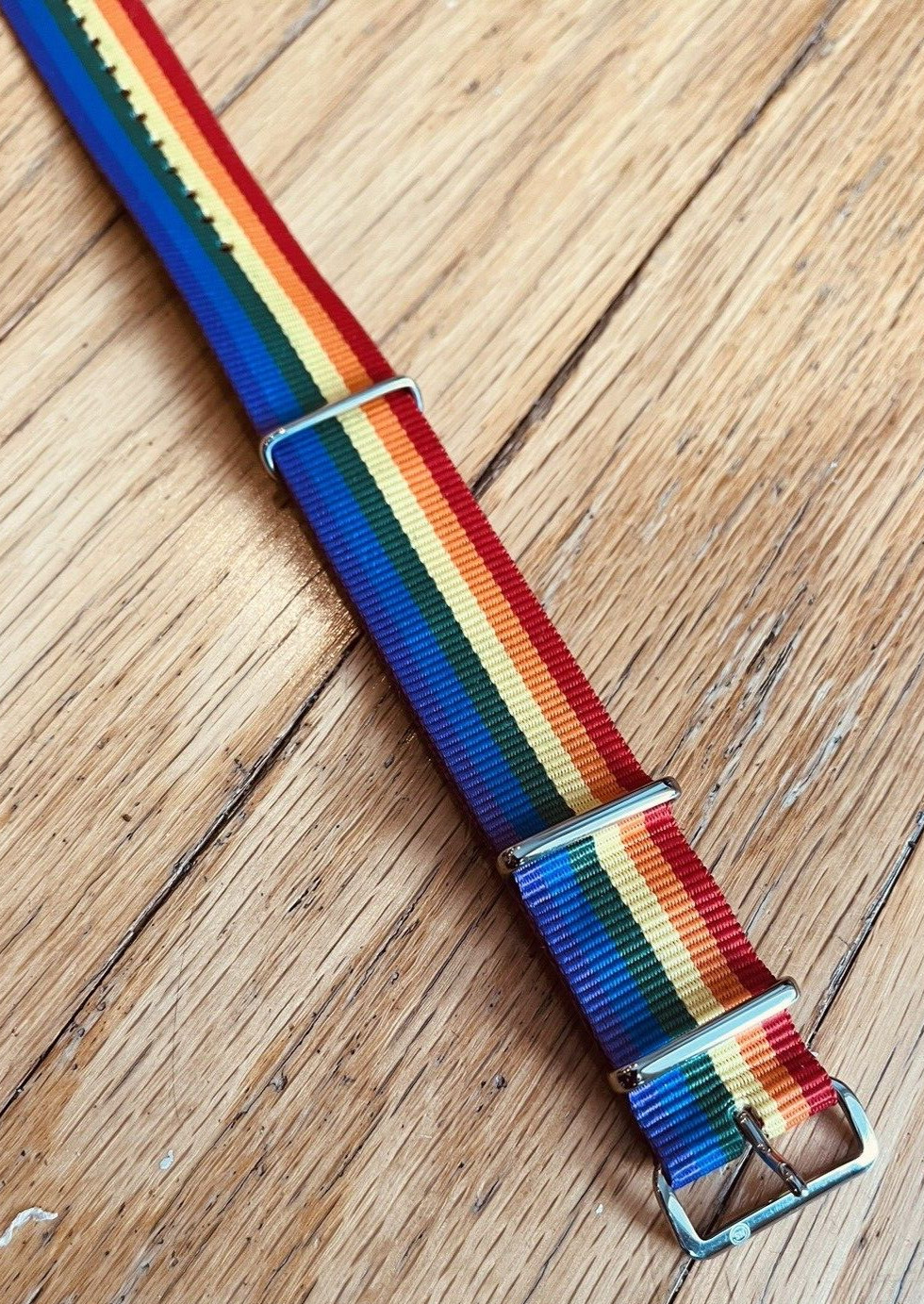 Wiscasset Watch – Pride Rainbow Watch Strap