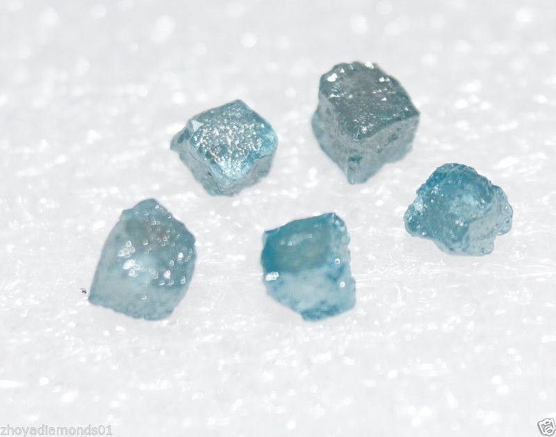 2.50 ct 2-3mm Green Blue Natural Congo Cubes Diamond Raw Uncut Rough Diamond NR3