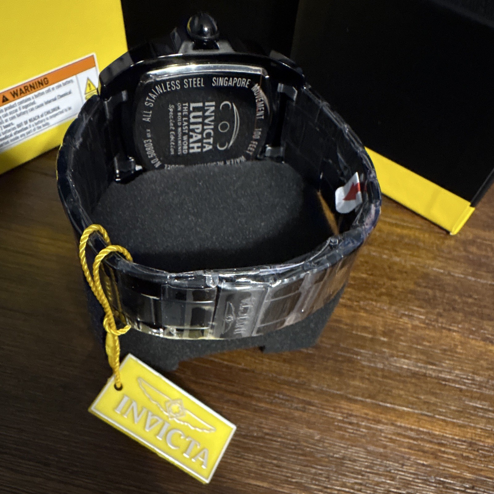 Invicta Lupah Special Edition Men’s Watch – 47mm, Black