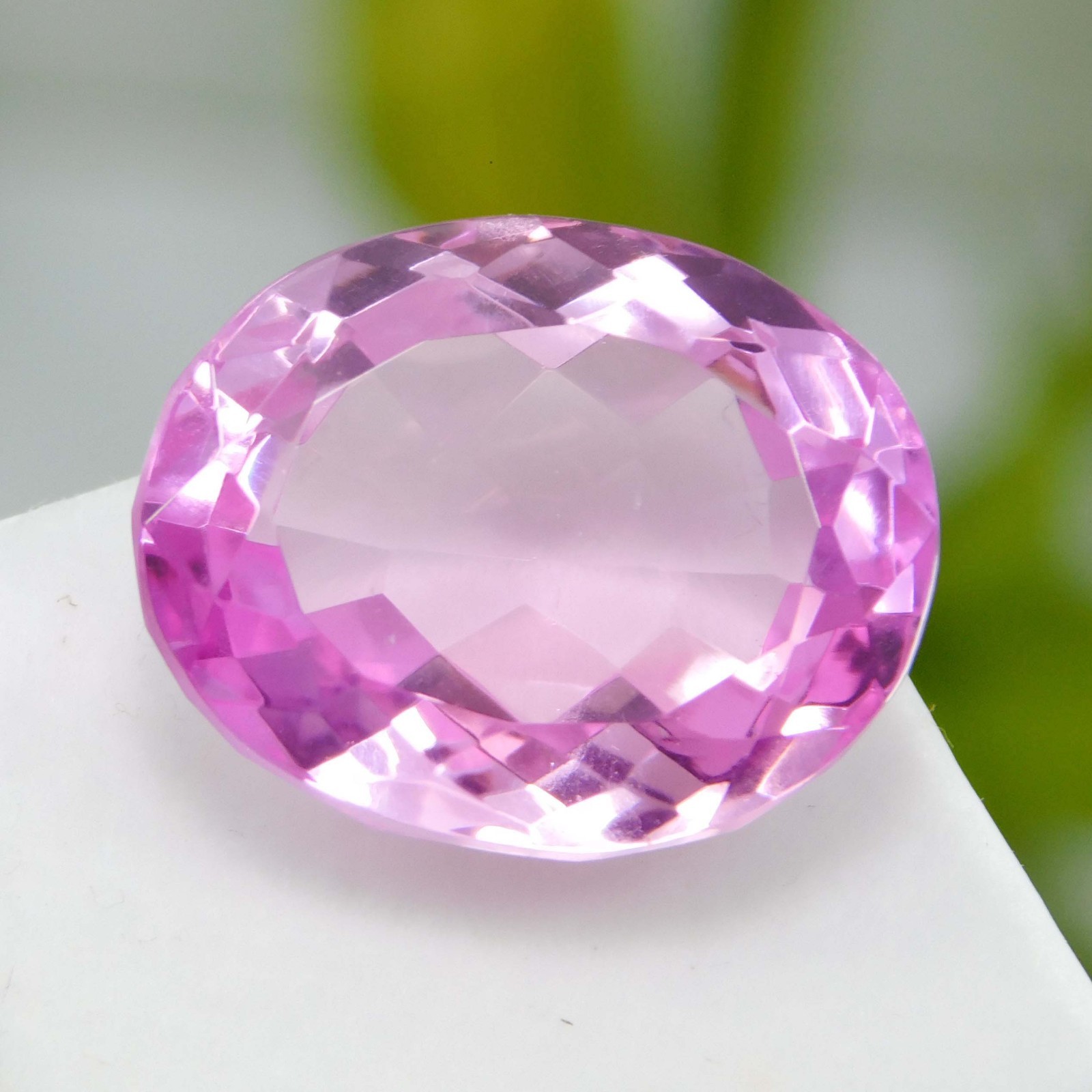 Awesome! 29.10 Ct Natural Unheated Rare Pink Sapphire Oval Cut Loose Gemstone