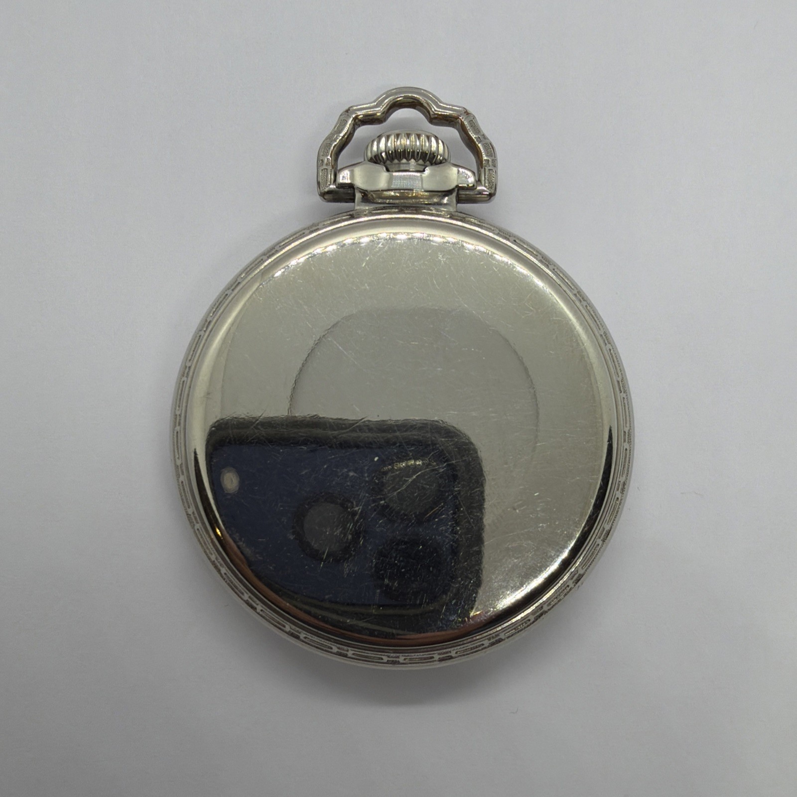 EXCELLENT ILLINOIS 161A ELINVAR 21j 16s BUNN SPECIAL POCKET WATCH 14K WGF 60 HR
