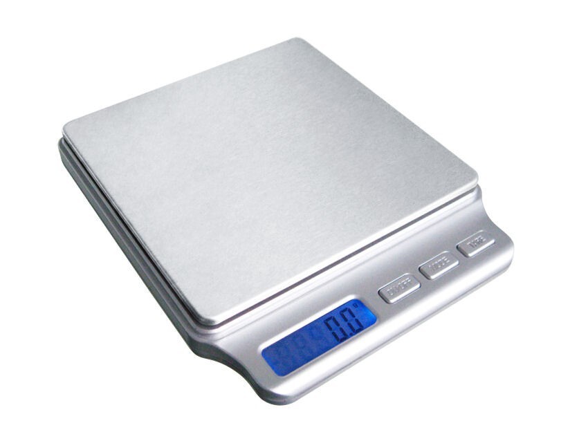 Professional Digital Scale Table Top 2000 x .1 g Coins Gold Kitchen Matrix-500