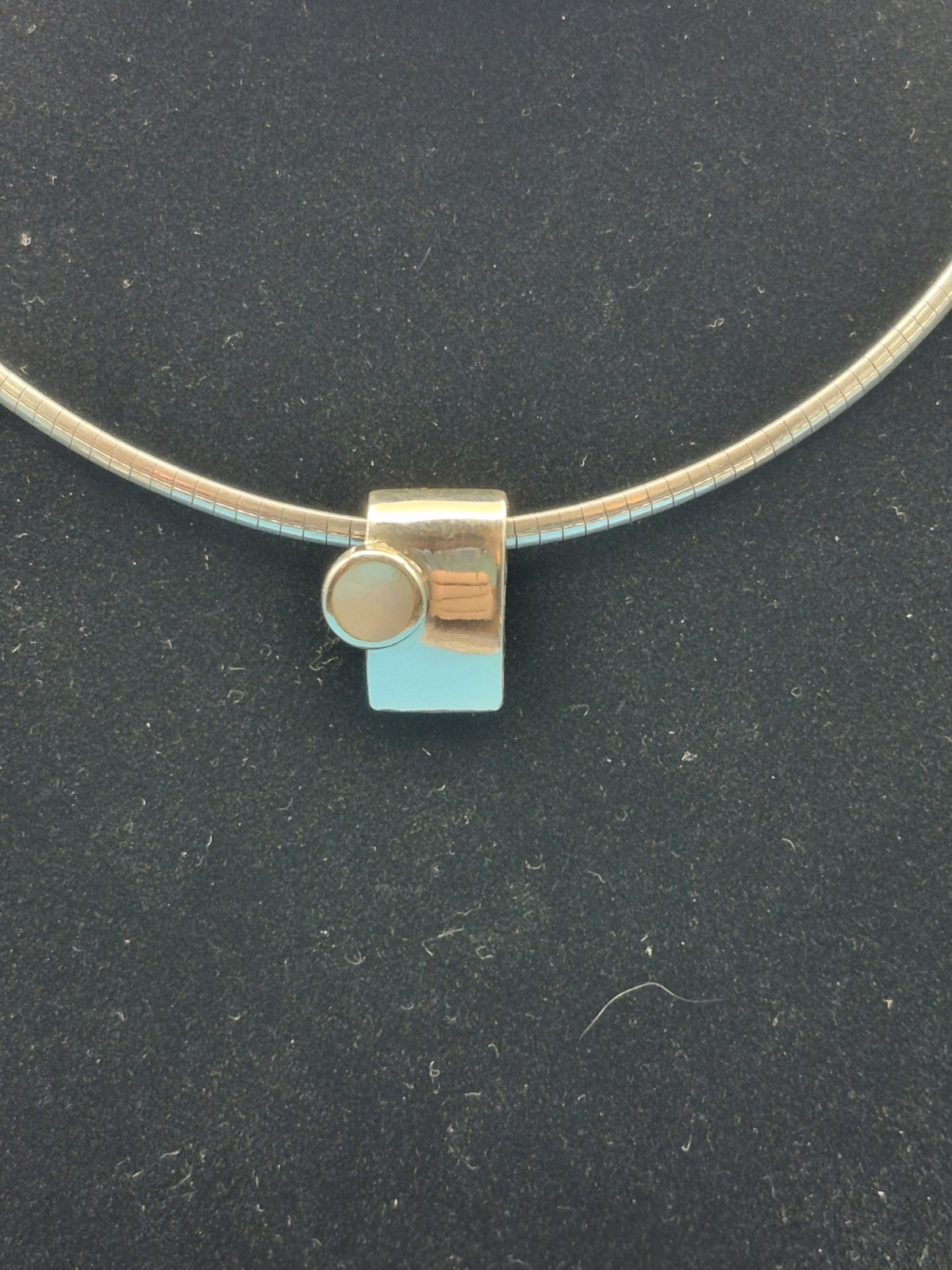 silver .925 necklace with pendant 16.6 grams. N132