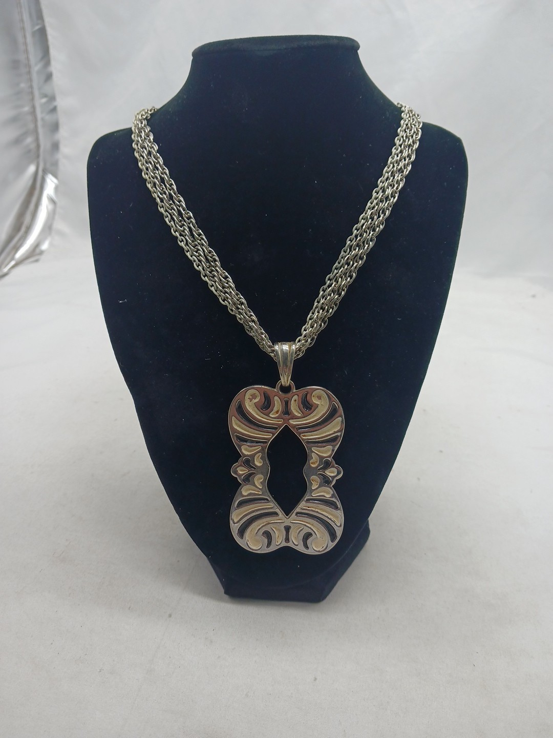 Vintage Castlecliff Enameled Statement Piece 1960-1970’s