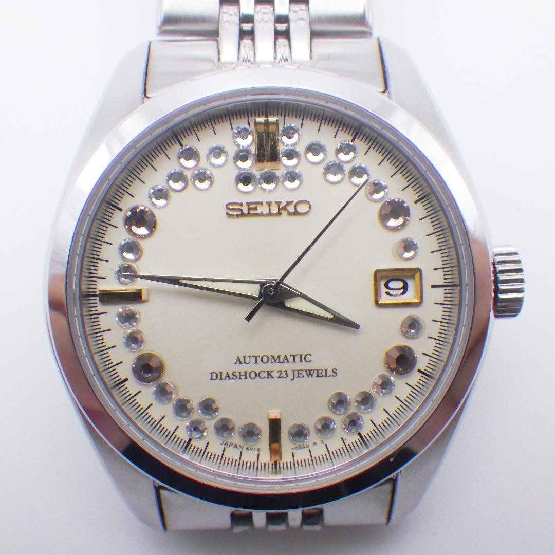 Working Seiko Spirit Mechanical 6R15 00A0 Automatic Watch