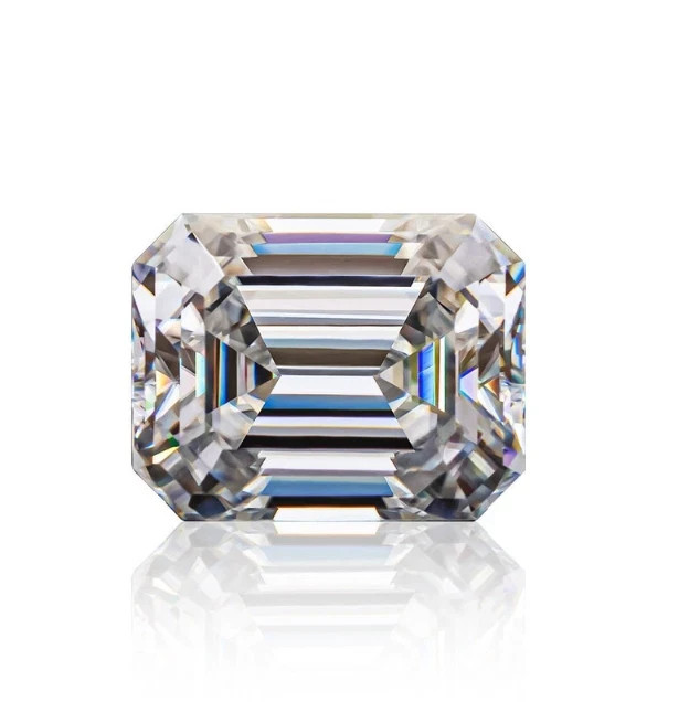 3 Ct Emerald Cut Natural D Color Lab Grown Loose CVD Diamond VVS1 Certified