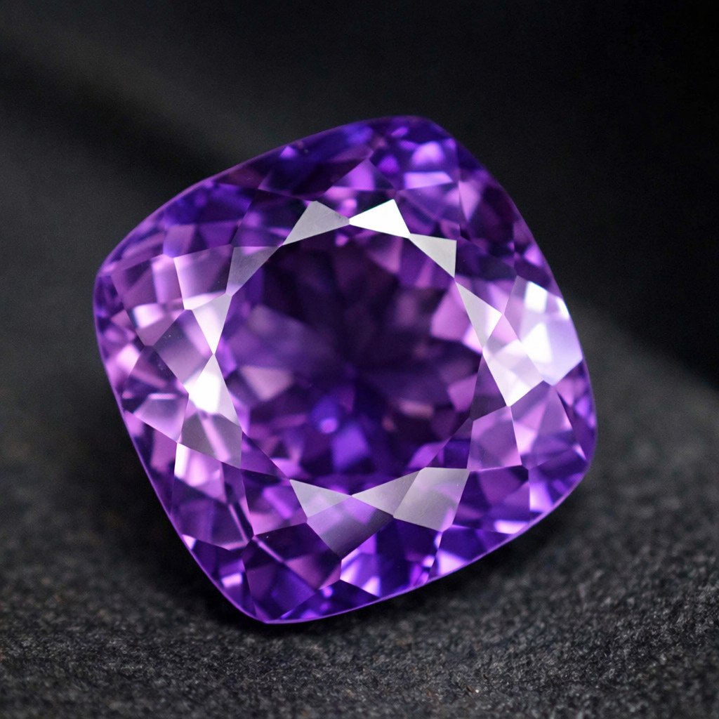 GIE Certified 11.70 Ct Natural Bi-Color Alexandrite Cushion Cut Loose Gemstone