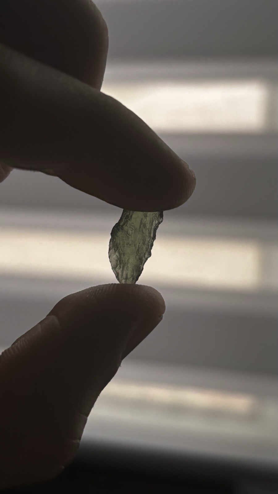 Genuine Moldavite Gemstones Lot 5pcs Freeform Translucent Czech Republic 13.5cts