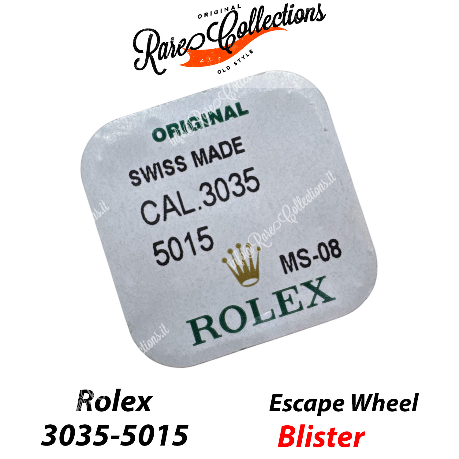Rolex 3035 5015 New Blister X1 Piece X1 Piece Escape Wheel 3000 3055 3075 3085