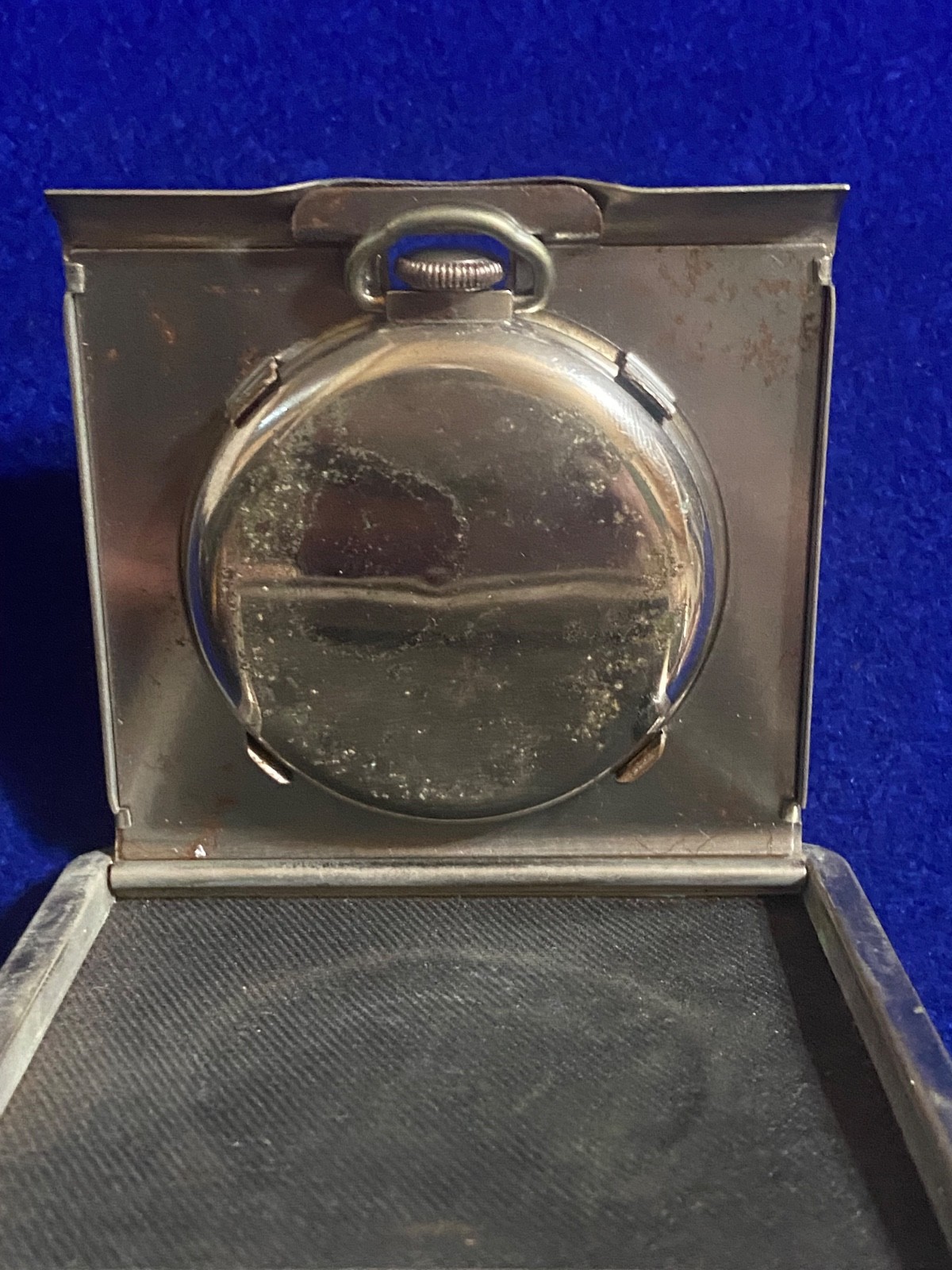 Vintage Jockey USA Manual Wing Table Top Pocket Watch