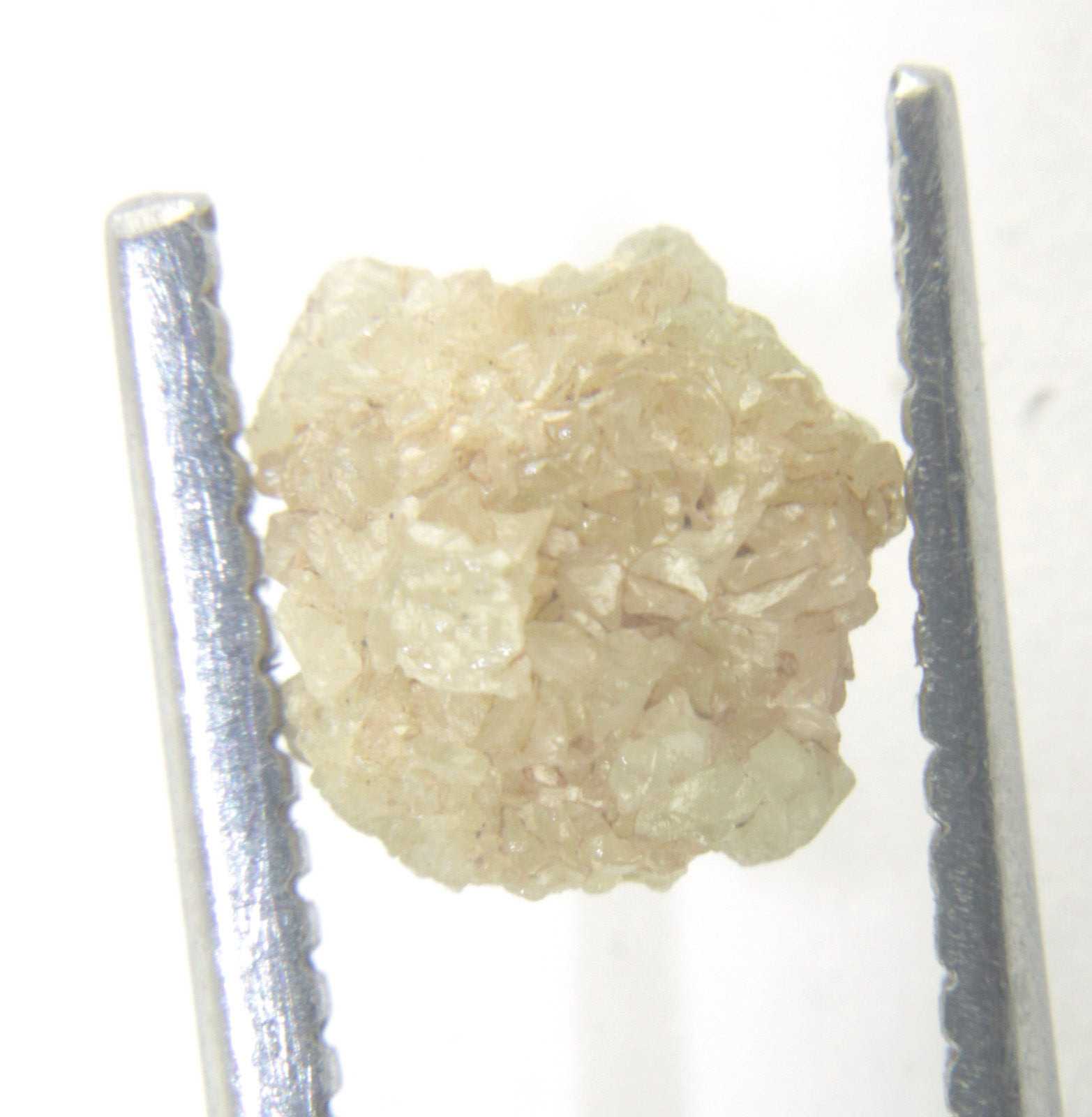 1.68 CTS NATURAL REAL RAW UNCUT GREY ROUGH DIAMOND 8.09×7.69×4.45 MM