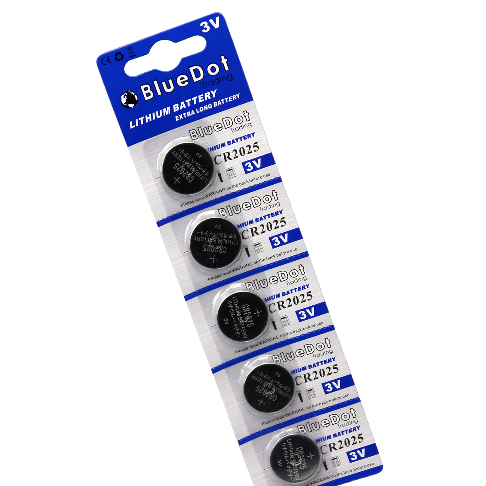 5 CR2025 CR 2025 DL2025 BR 2025 3 Volt Lithium Button Cell Battery USA US Ship