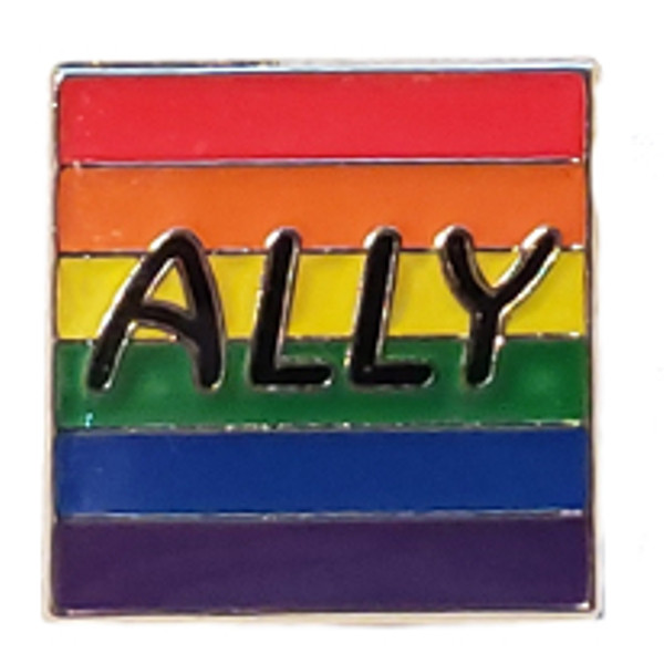 Gay Pride Enamel Lapel Pins Badges Rainbow Leather Bear Flag LGBT Ally Wholesale