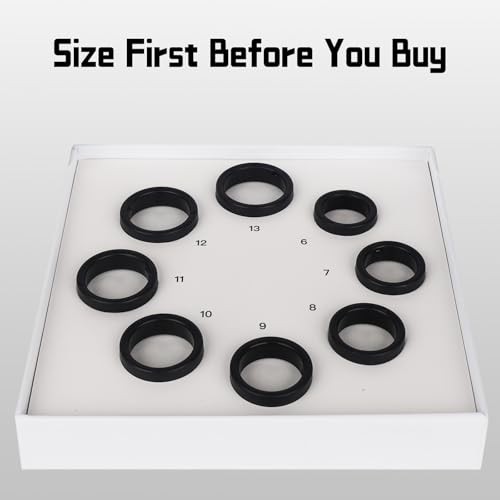 Smart Ring Sizing Kit – 8 Sizes (6-13) for Men & Women – Accurate Measurement