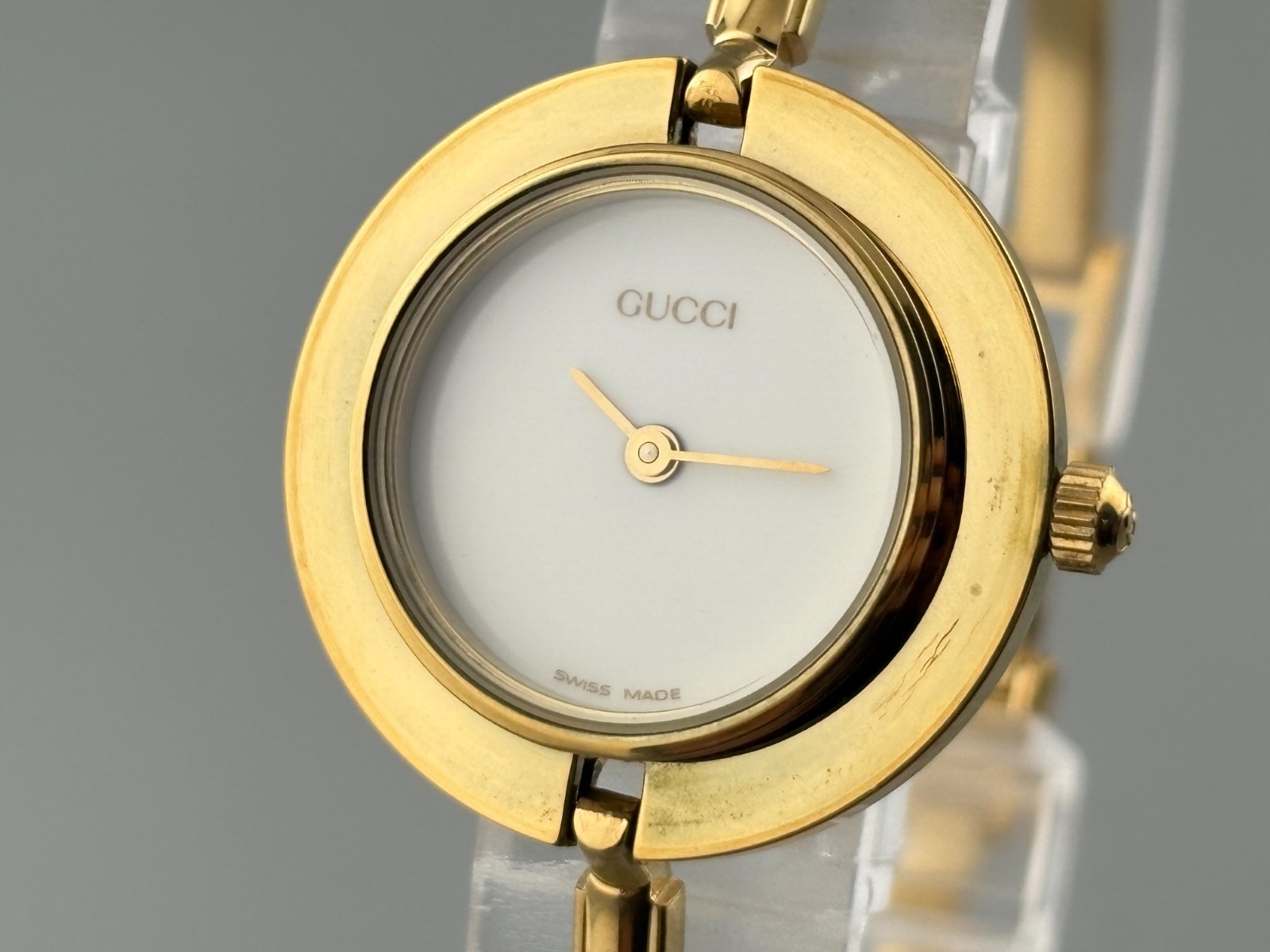 [MINT W/Paper] Gucci Change Bezel 11/12.2 Women Watch Gold 12 Colors