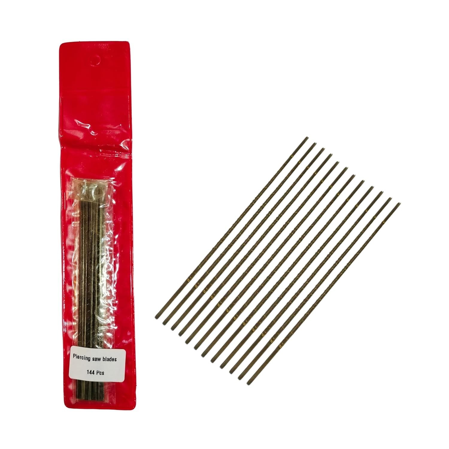 Jeweler’s Saw Blades Set Gross of 144 Pieces for Jewelry Making Metal Cutting