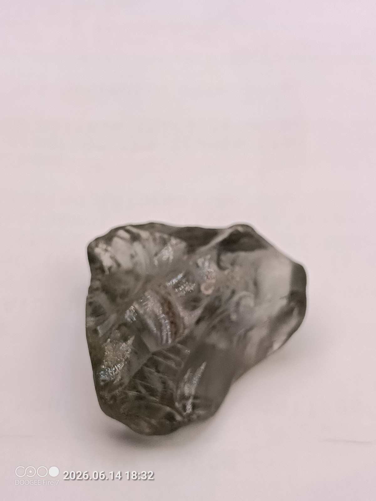 75ct 15gm VVS1 Natural Grey Grey Blue Tanzanite Rough Found