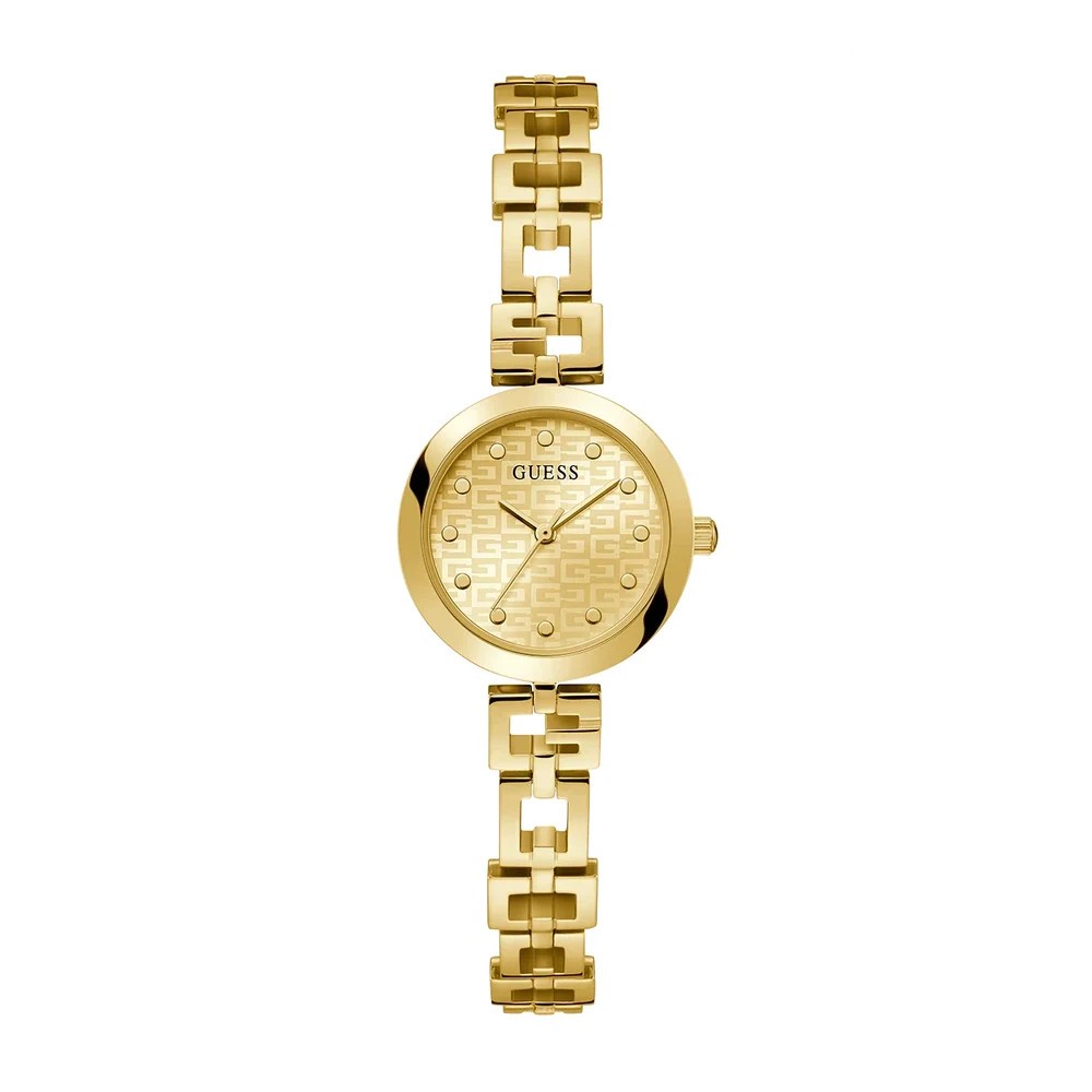 Guess Ladies Lady G Yellow Gold Tone Quartz Watch – GW0549L2 NEW