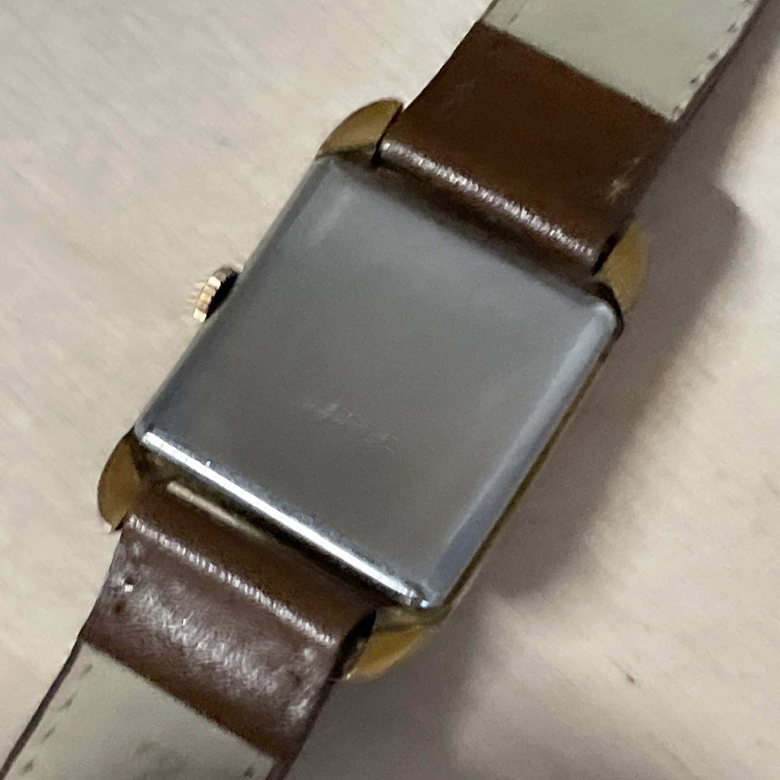 AETOS GENEVE watch Swiss vintage manual square art deco fancy lugs 1940s