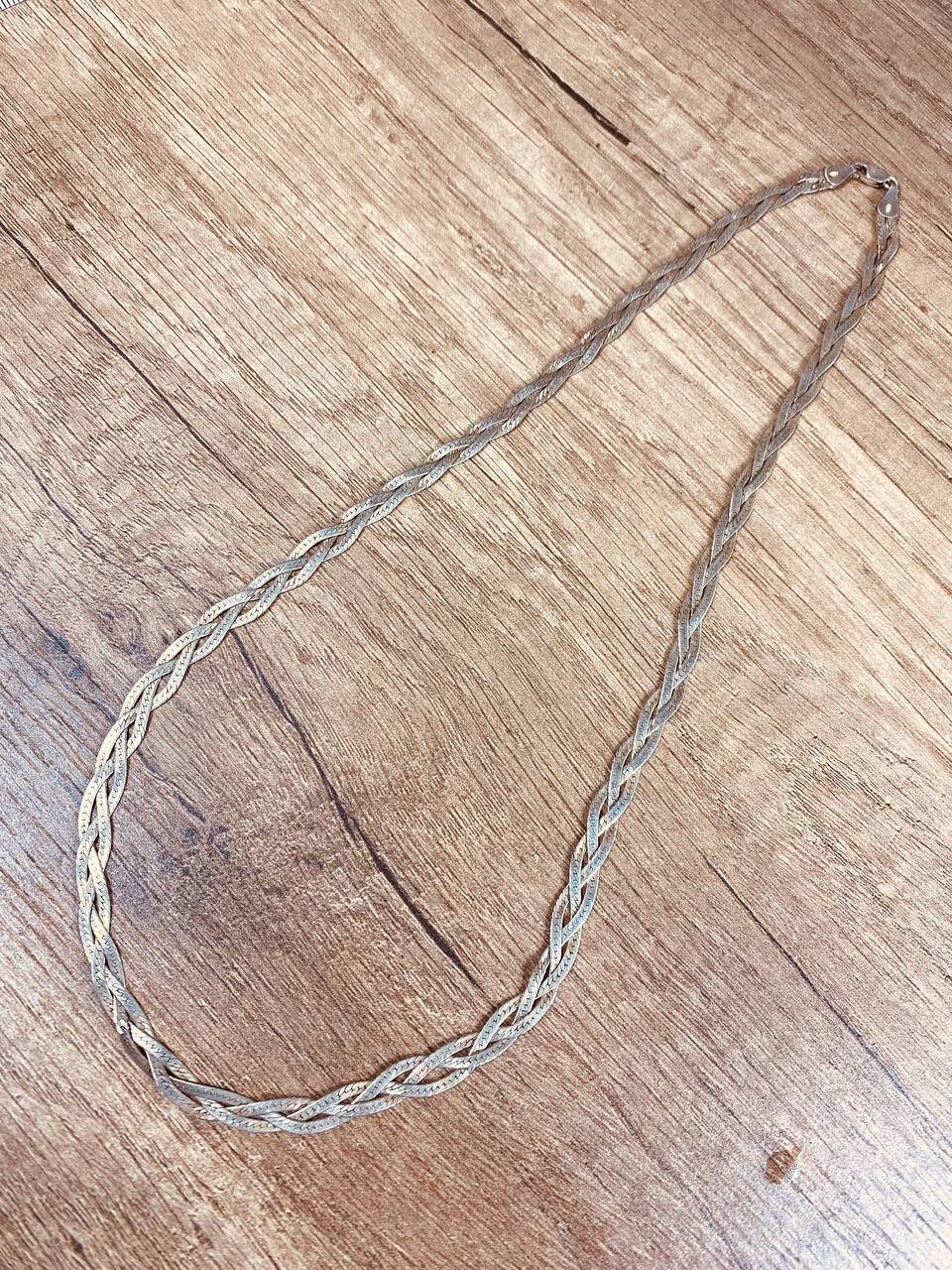 Sterling Silver 925 10.1 gr Cuban Link Chain Necklace 25cm