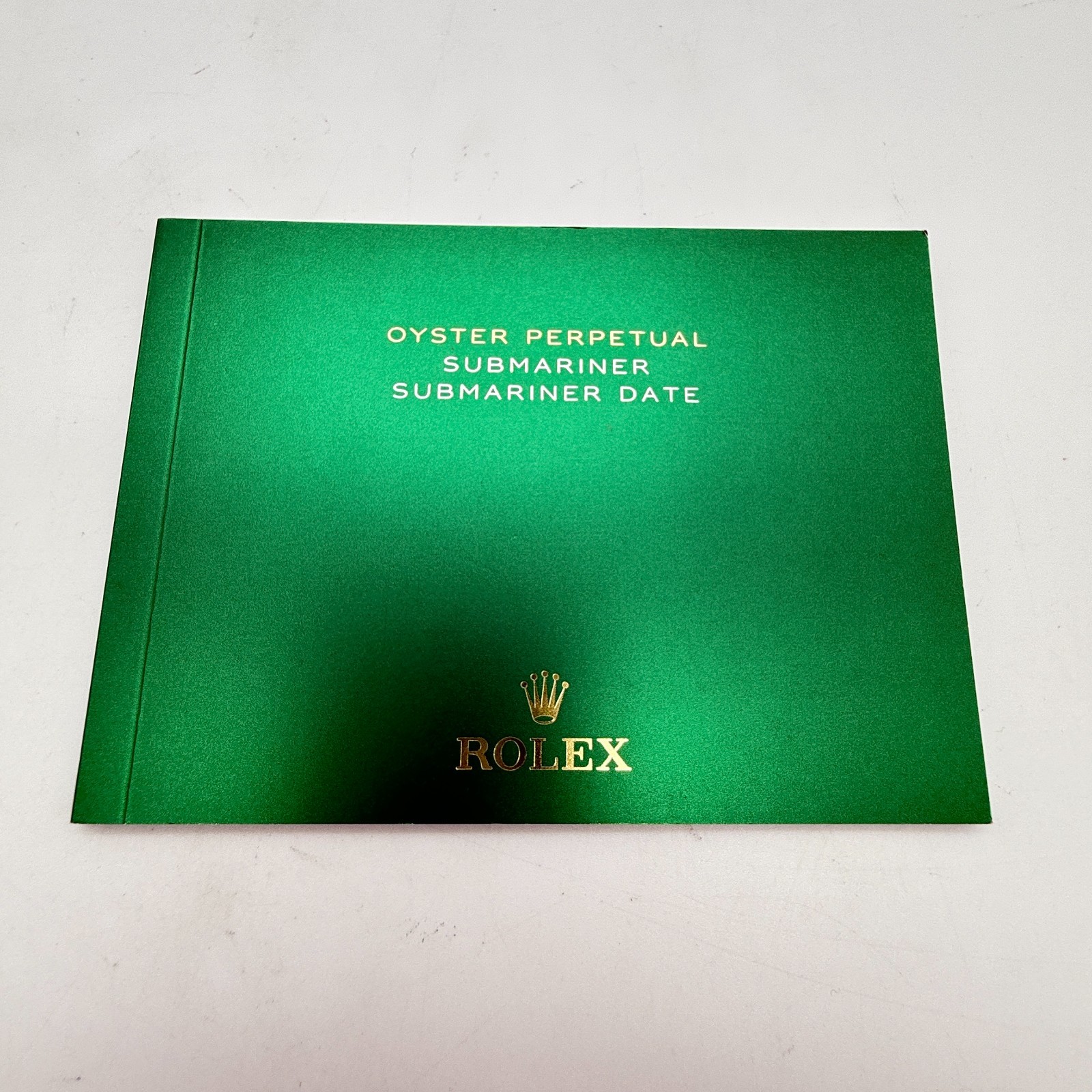 Rolex Watch Box 39139.64 Submariner Booklet Card holder Tag Manuel Genuine