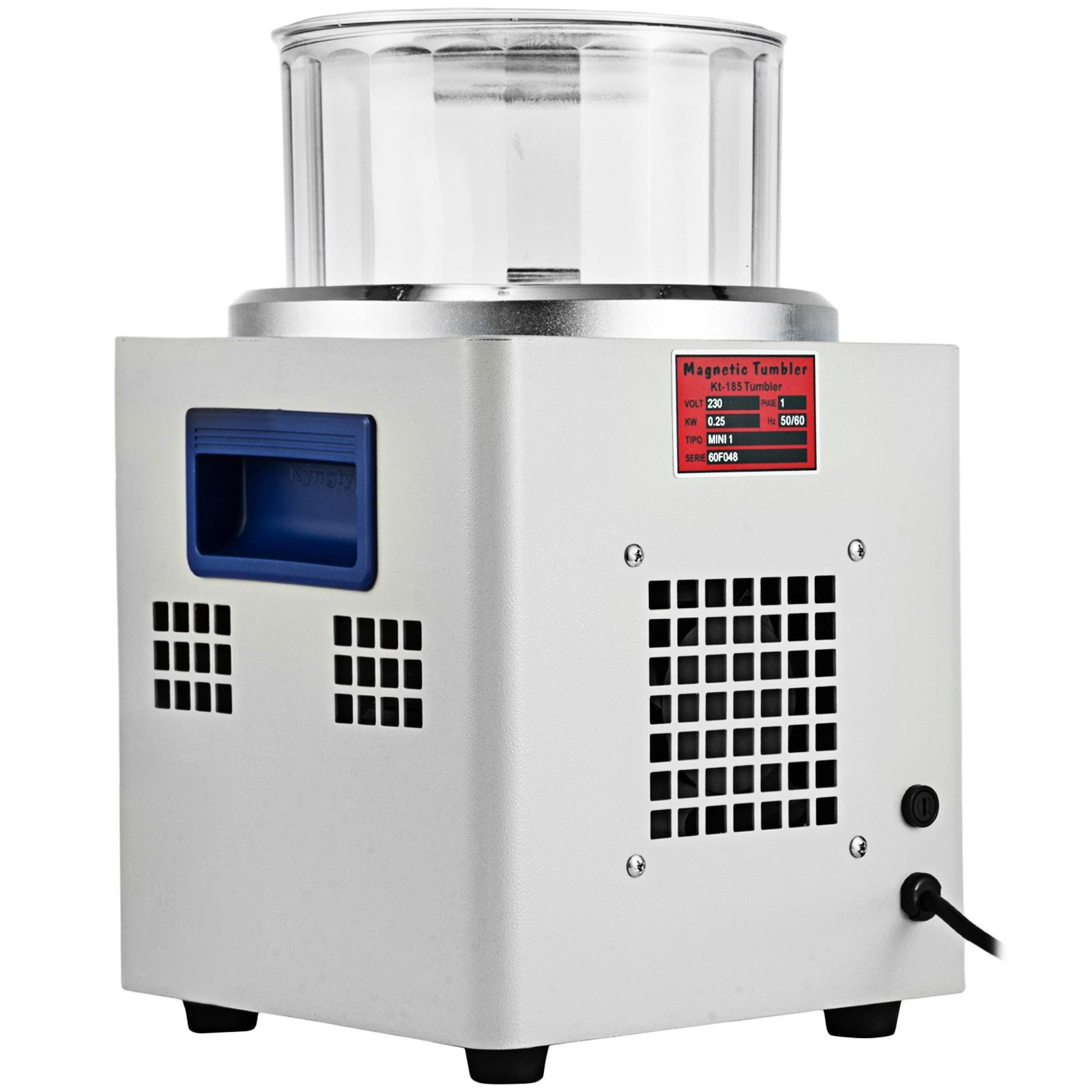 Polycarbonate Magnetic Polisher 185mm, 2000 RPM, 2-60min Adjustable Timer