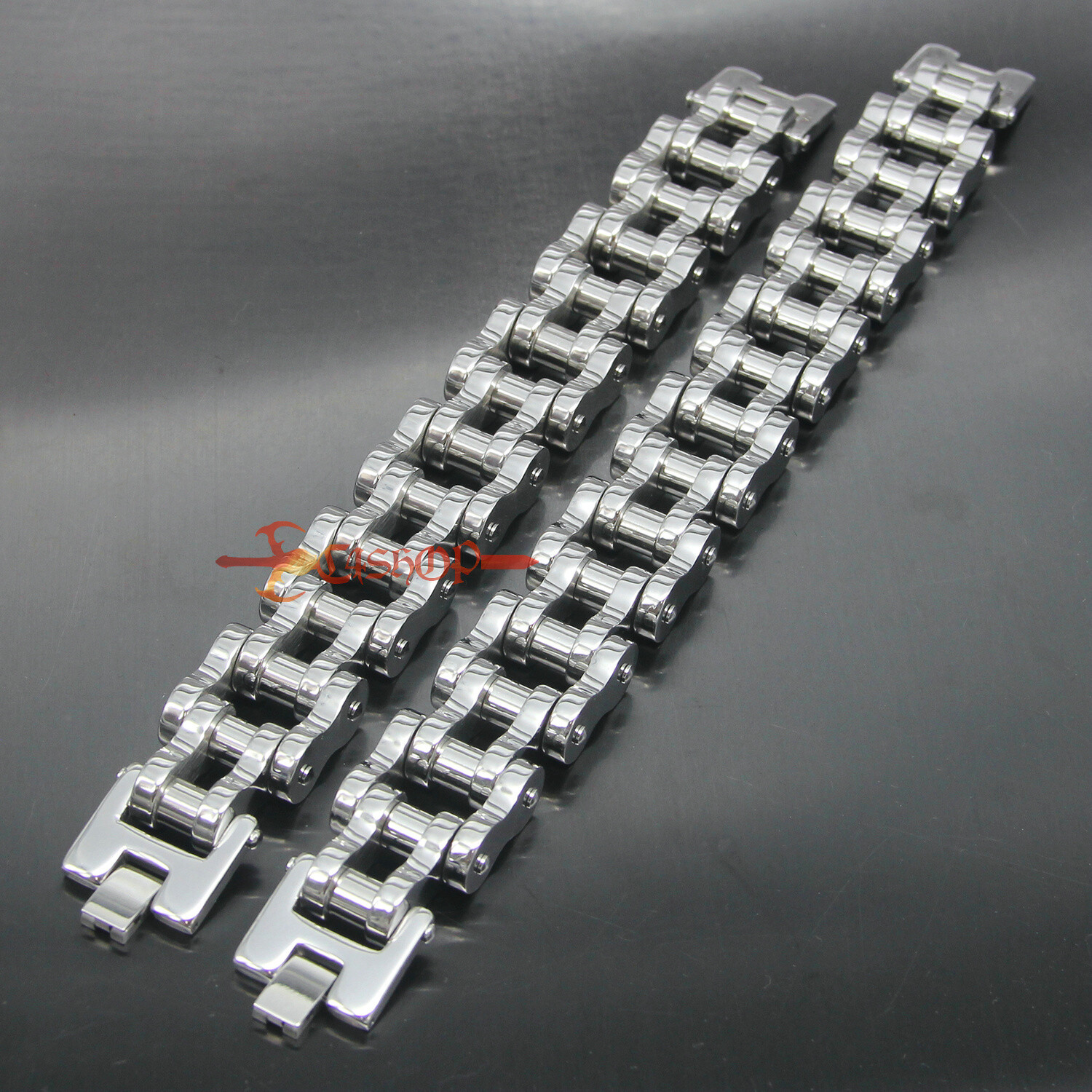 Heavy Chunky Motorcycle Bike Chain Mens Bracelet Stainless Steel Huge Biker 22mm