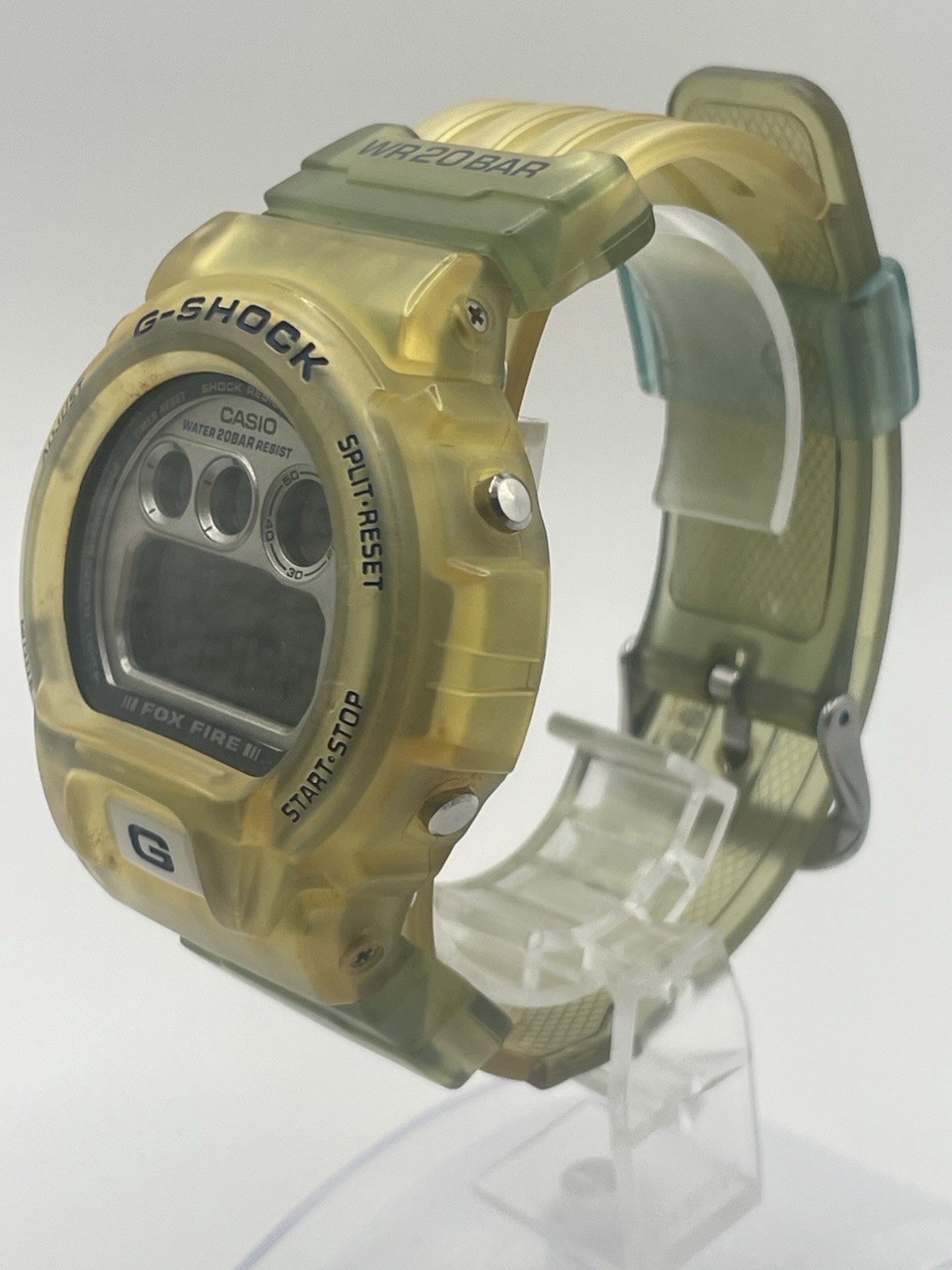 Casio G-SHOCK DW-6900WC W.C.C.S. Fox Fire III 1997 Vintage Box Manual Tested