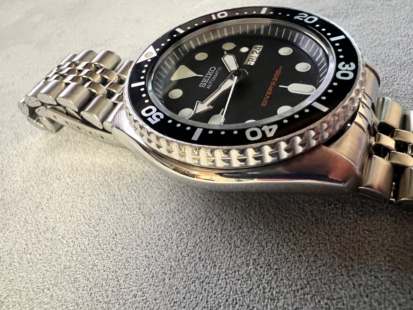 Seiko Feb 2019 SKX007 Final Production Year Automatic Diver Watch 7S26-0020