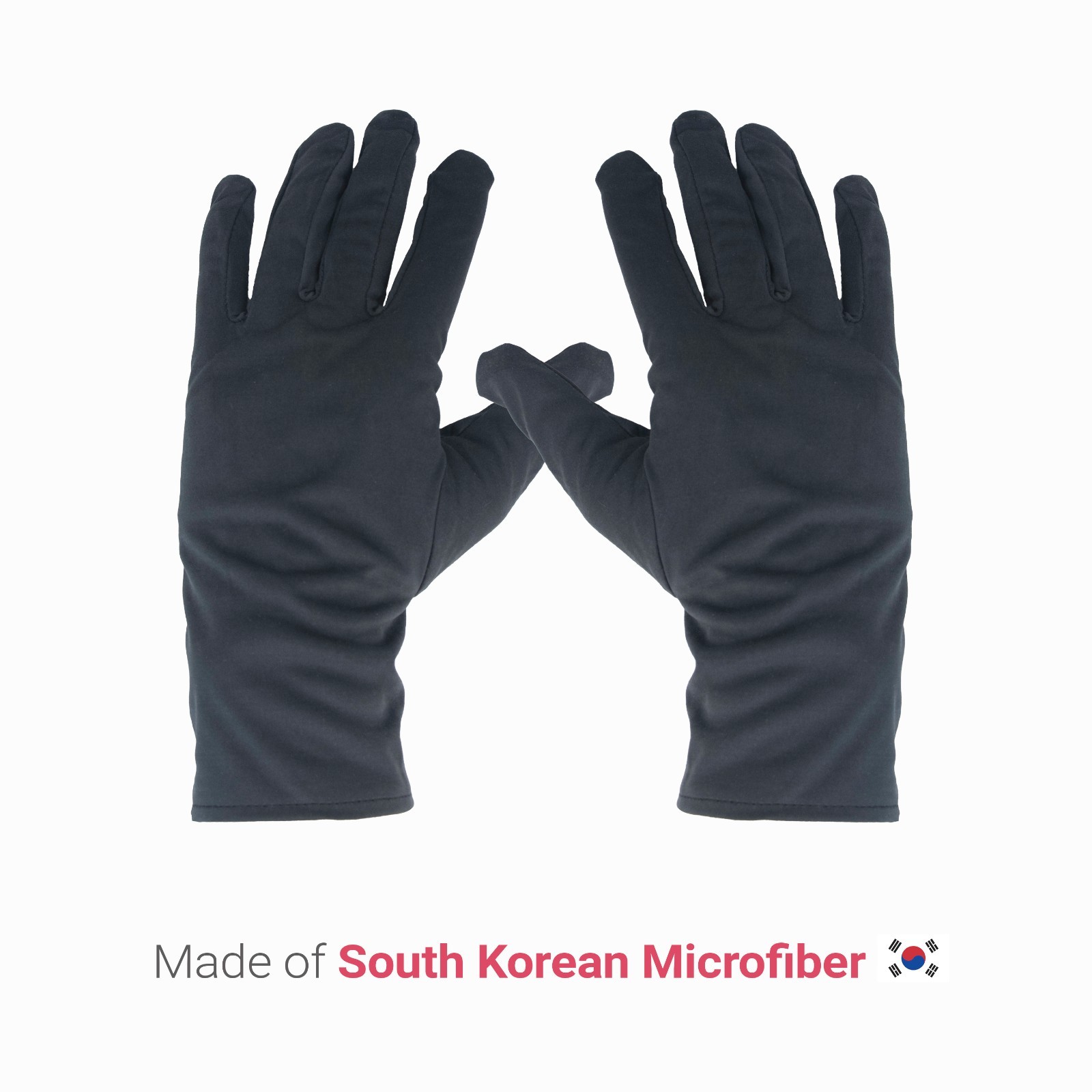 SOUTH KOREAN Microfiber Watch Jewelry Collectibles Handling Presentation Gloves