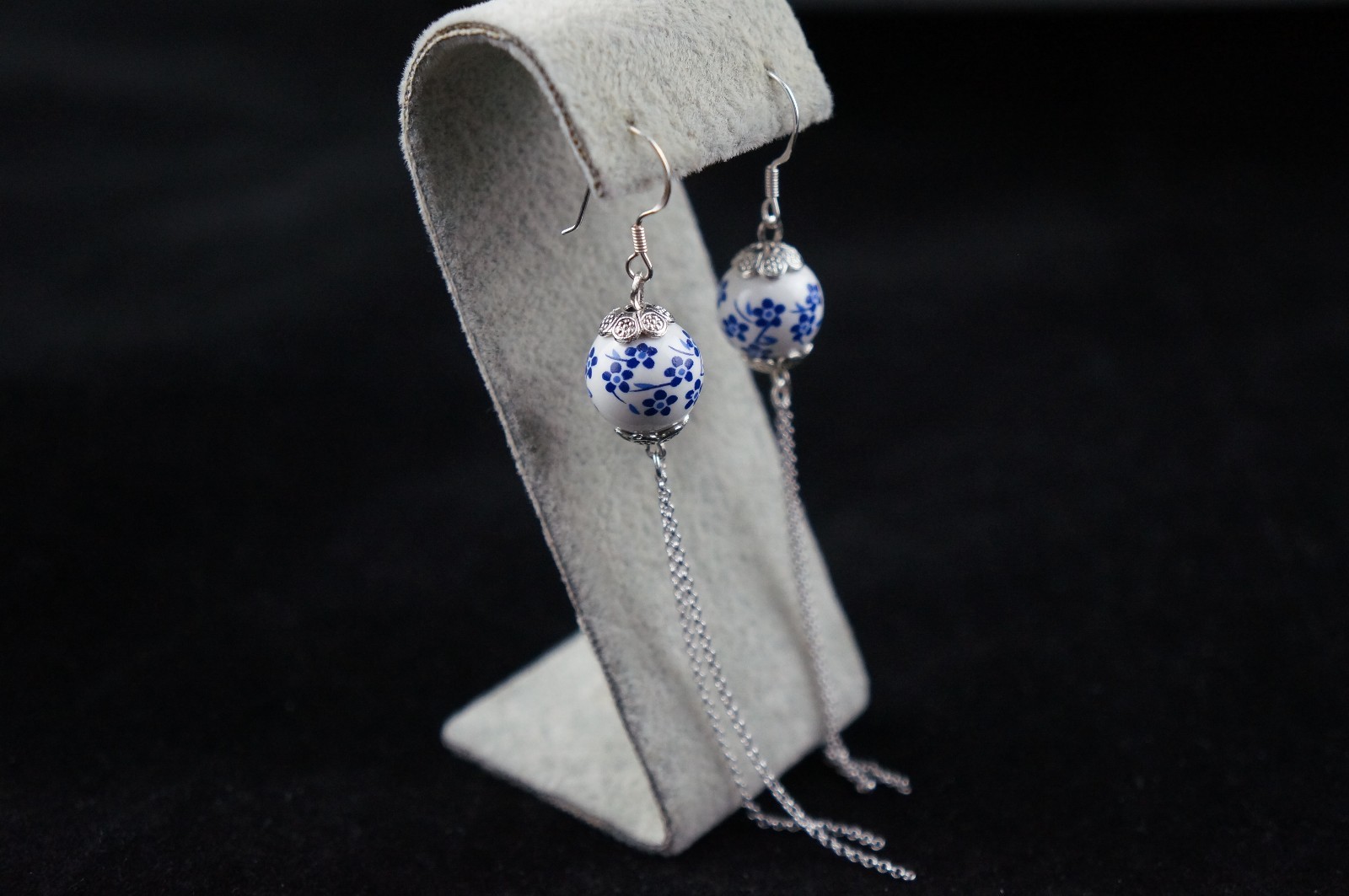 Dr. Pearl Dangle Earring with 925 Silver Hook