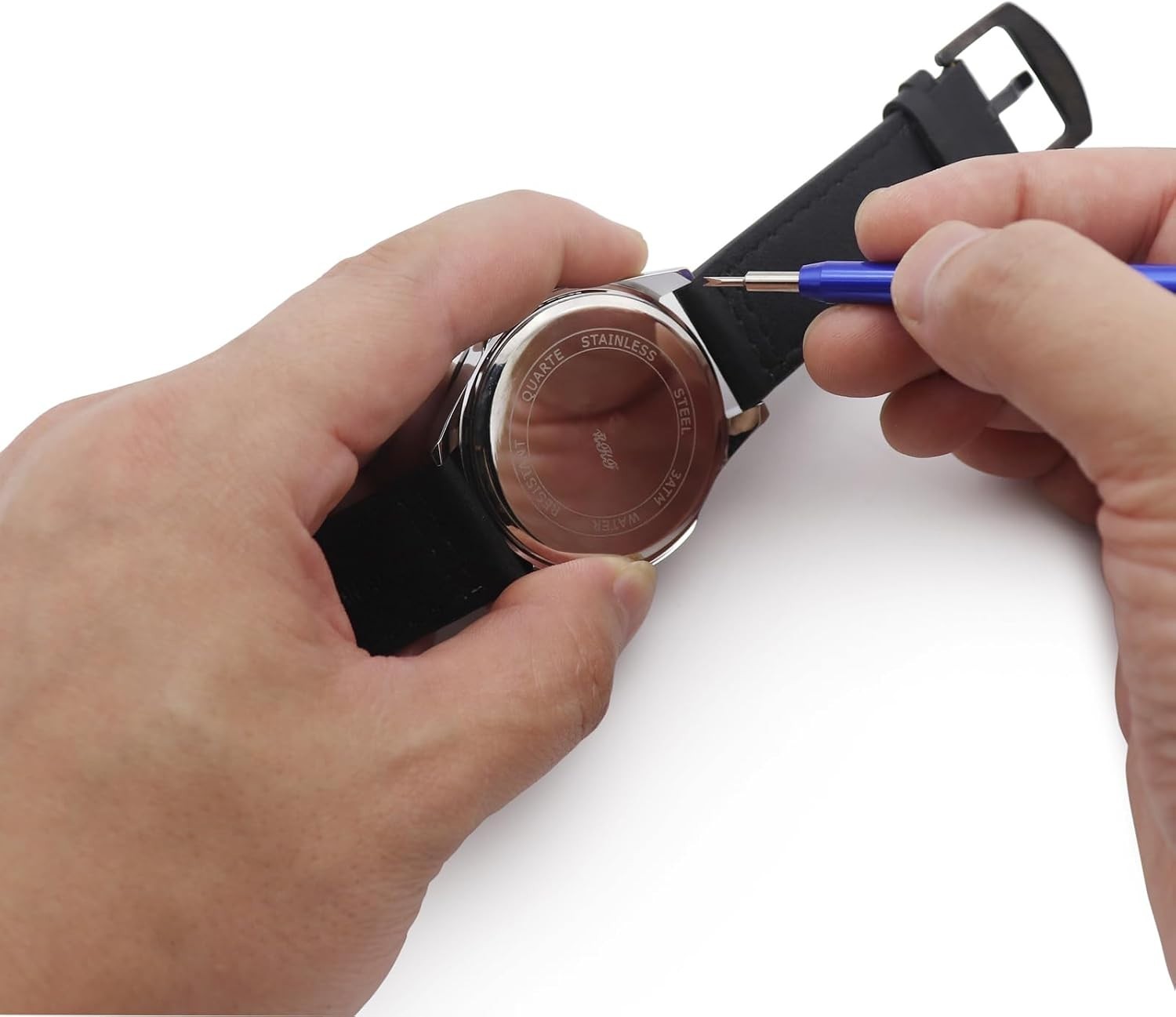Compact Aluminum Watch Spring Bar Tool for Simple Strap Changes – 4.53 Inches