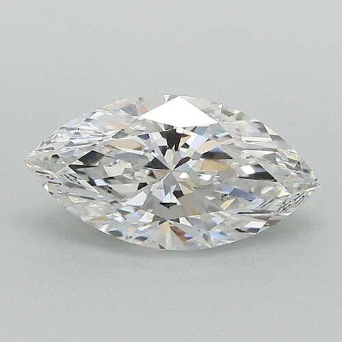 5.05 Cts D Color VS2 Clarity MARQUISE Cut IGI Certified Lab Grown CVD Diamond
