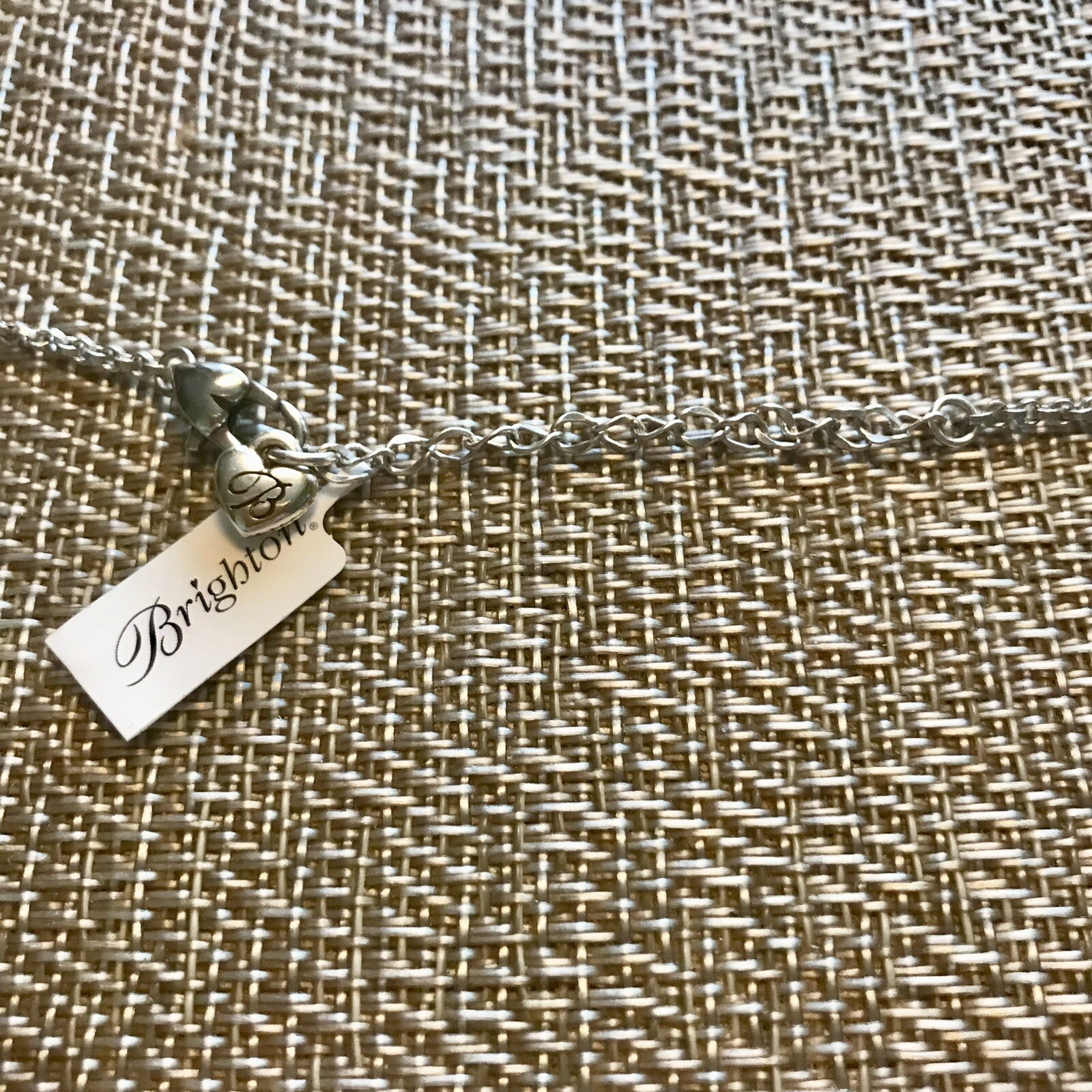NWT Brighton “To The Moon & Back” Necklace, Silver-Plated, 18-20” Adjustable