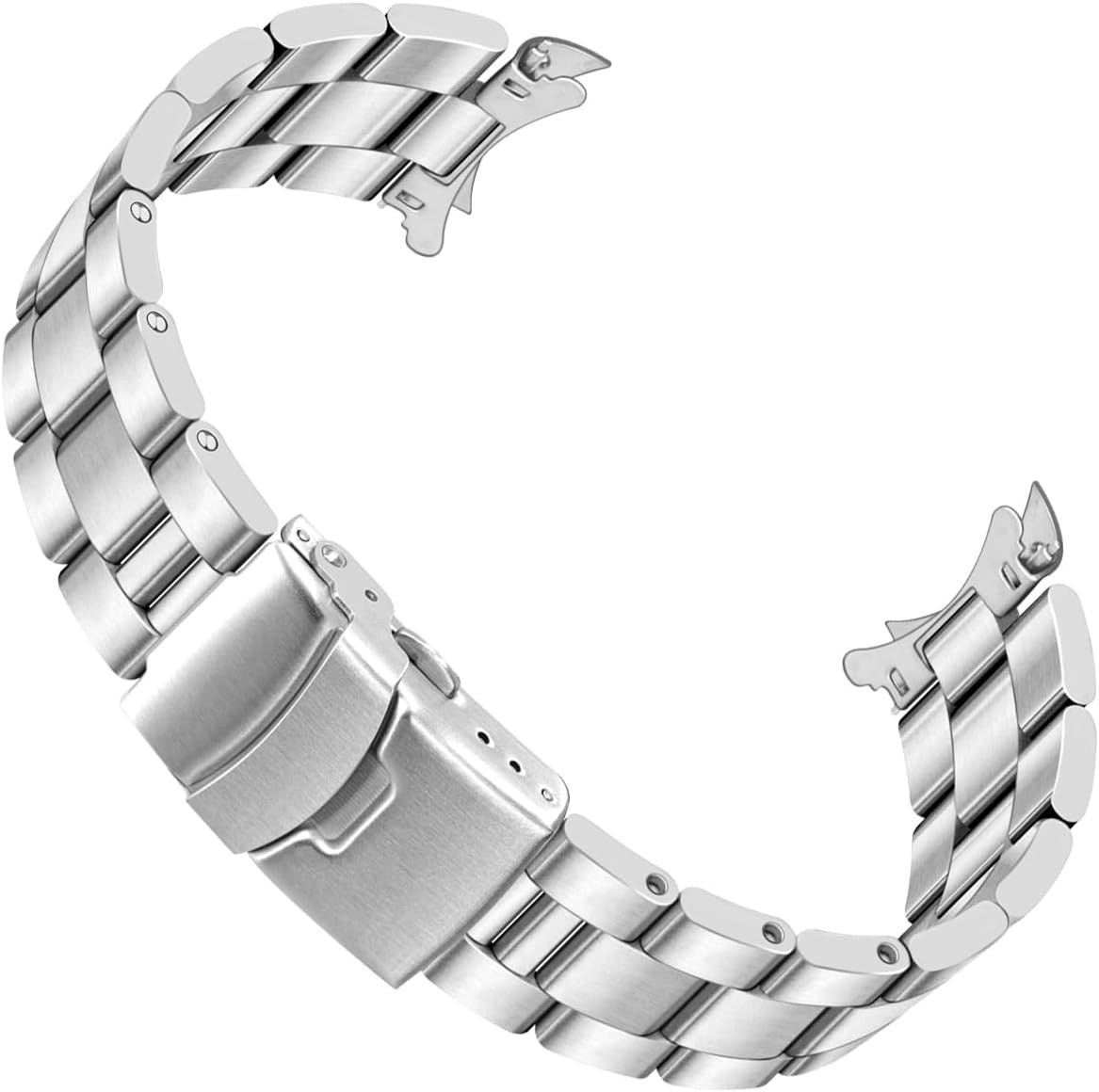 Adjustable Stainless Steel Watch Band 18mm 20mm 21mm 22mm with Deployment Buckle