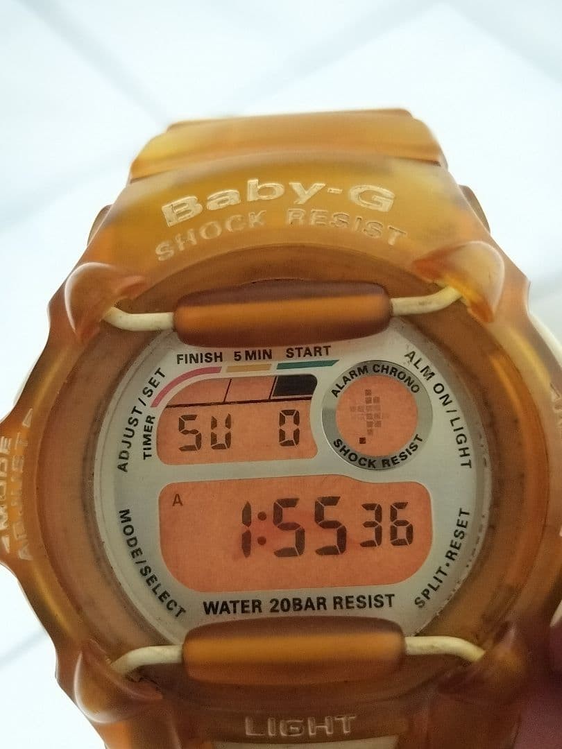 CASIO Baby G BG 370 G LIDE operational