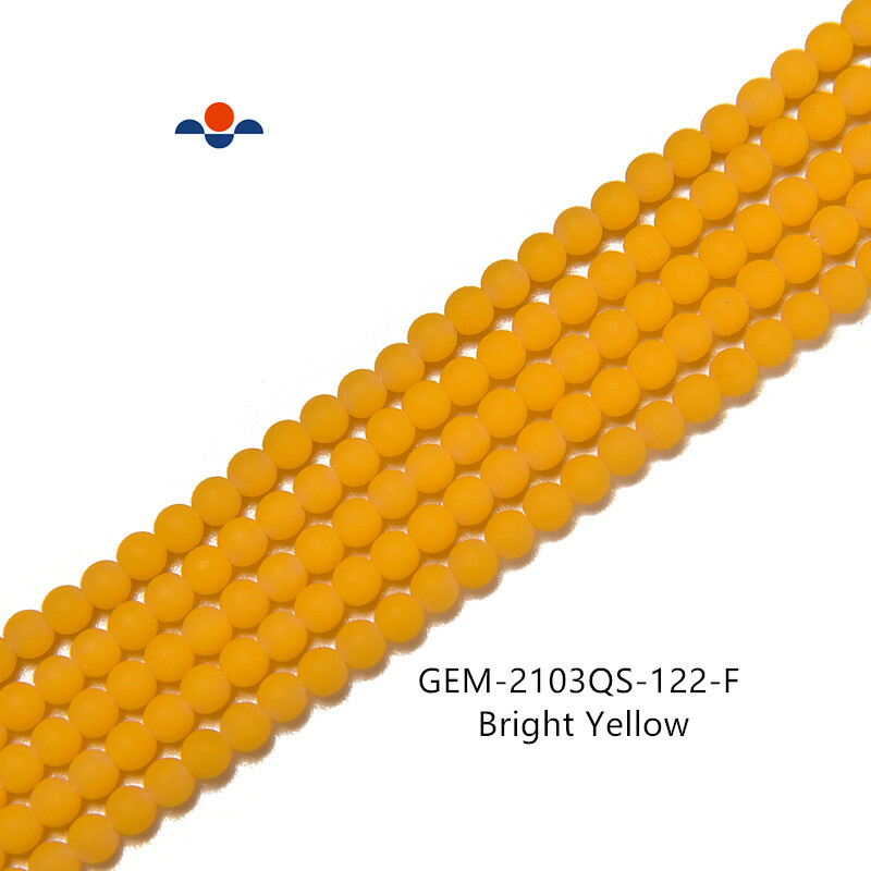 K9 Crystal Matte Round Assorted Colors Beads Size 3mm 15.5” Strand