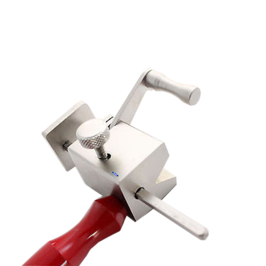 Vice Cutting Jig Pro V-Groove Wood Handle Jewelry Cut In Tubing & Wire