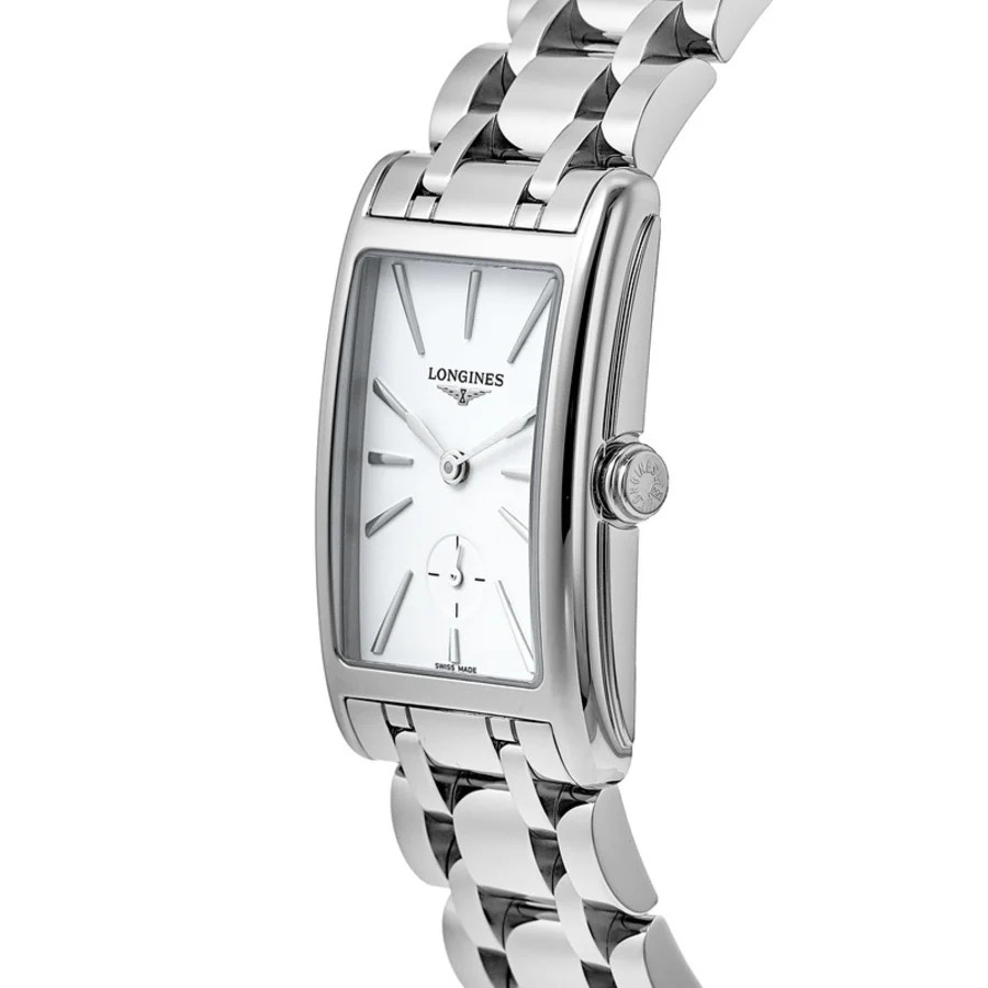 New Longines DolceVita Quartz White Dial Stainless Women’s Watch L5.512.4.11.6