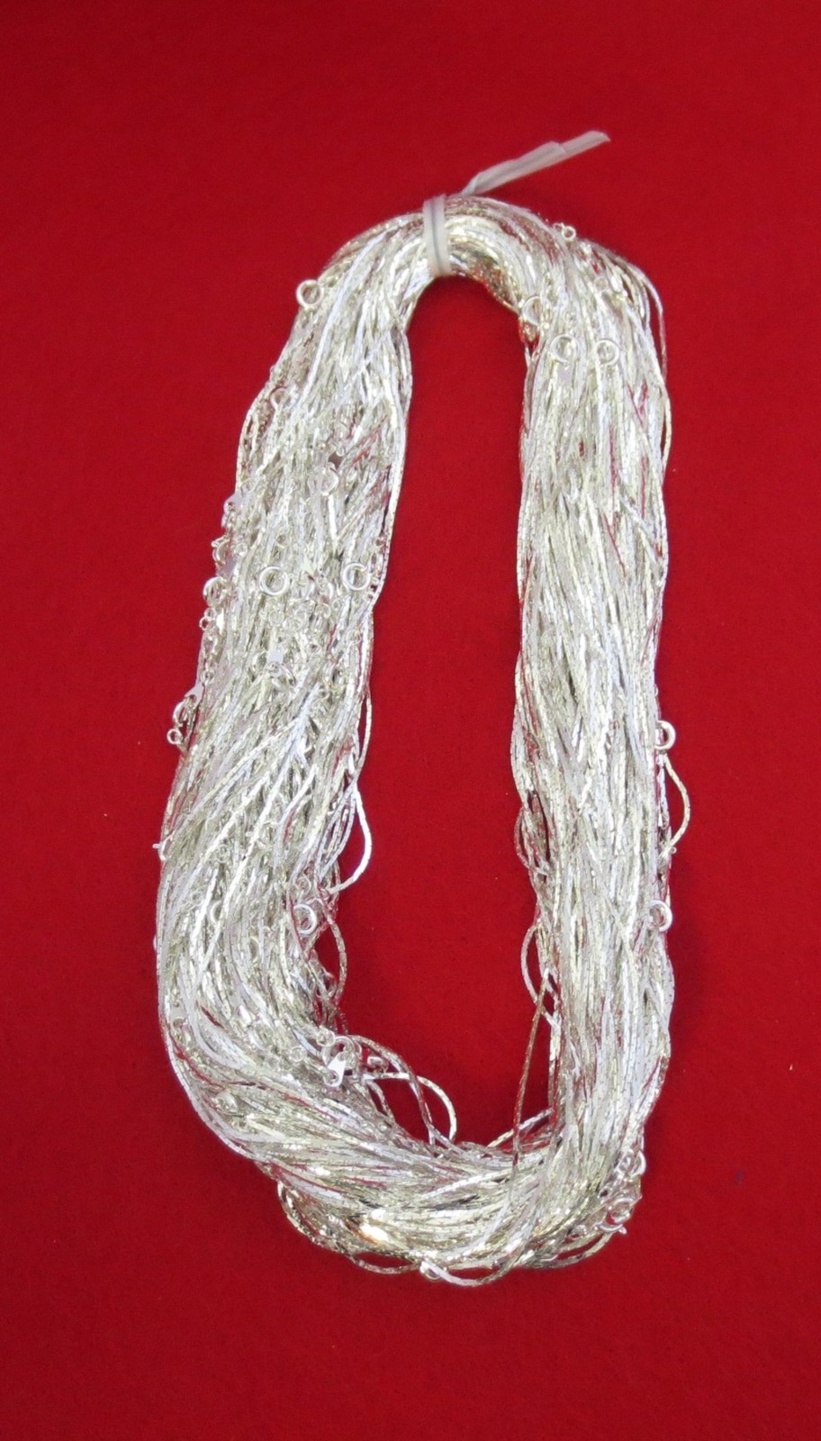 WHOLESALE LOTS OF STERLING SILVER PLATED 16 INCH COBRA NECKLACES FROM 5-144 PCS