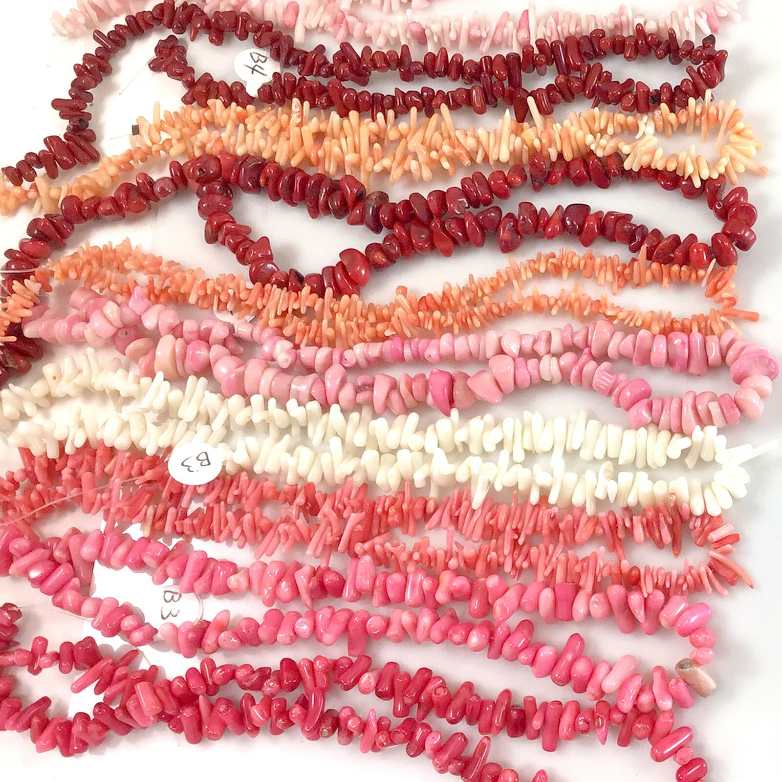 Bamboo Coral Small Branch Beads 5-15mm 15″ Jewelry Supplies Nugget Chips Beads