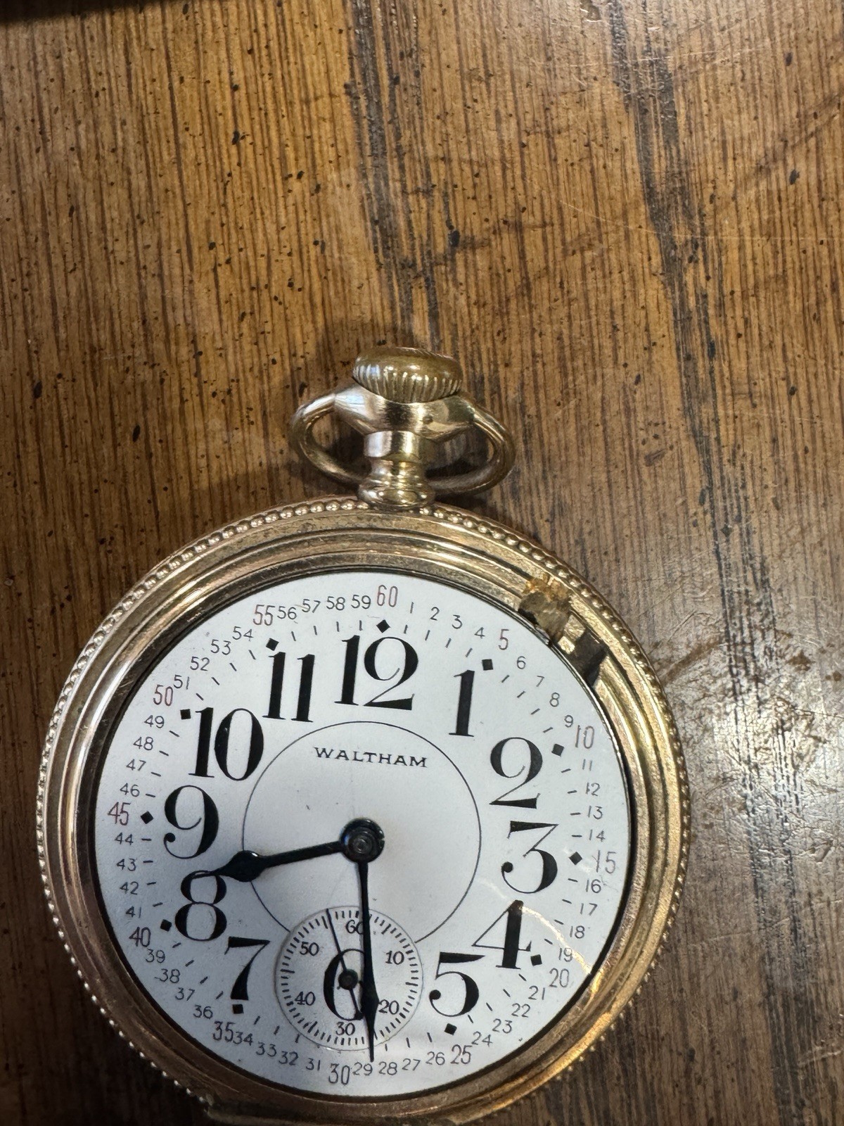 Waltham 16 S Crescent Street 21 Jewel Monty Dial