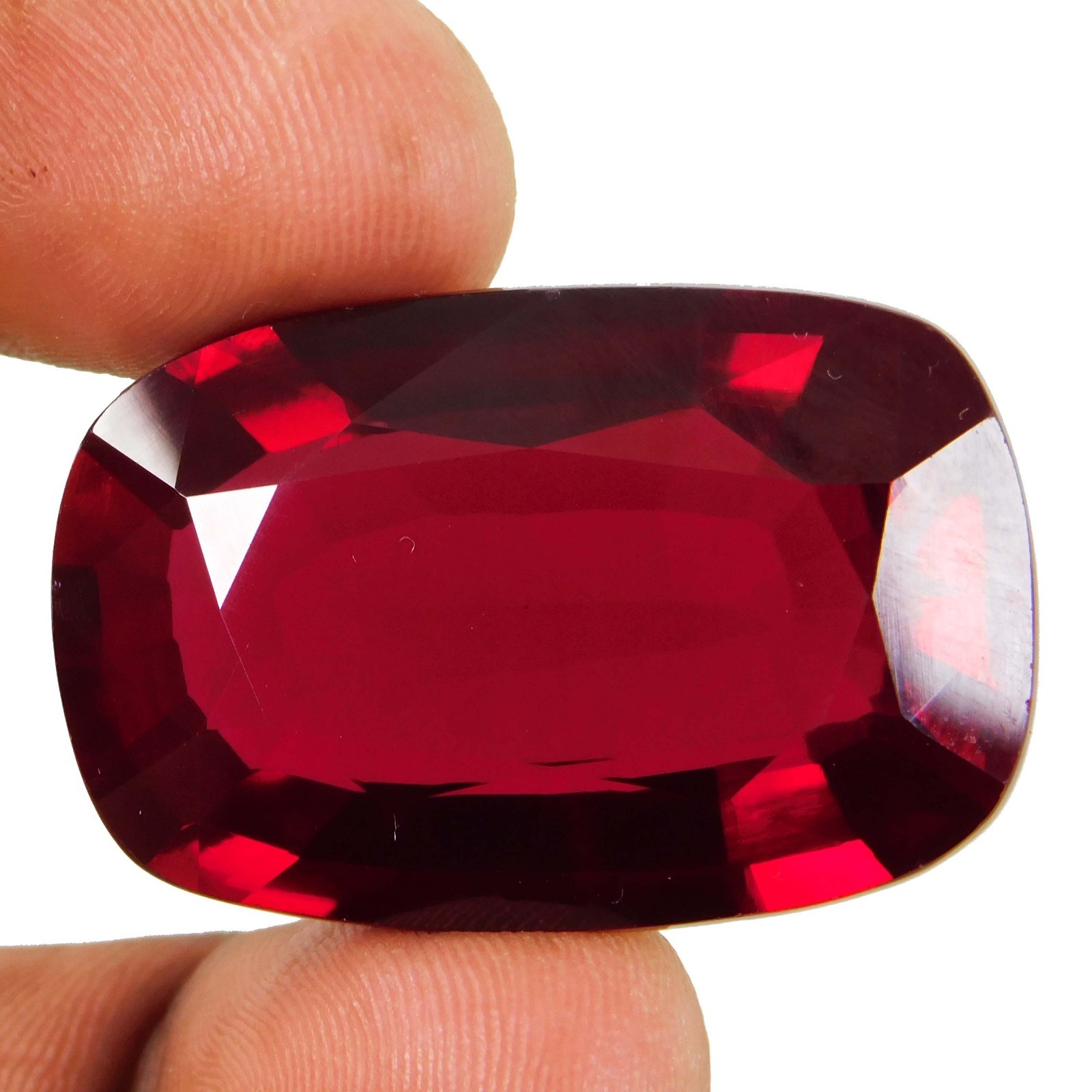 97.70 Ct Natural Blood Red Mozambique Ruby Stunning CERTIFIED Loose Gemstone