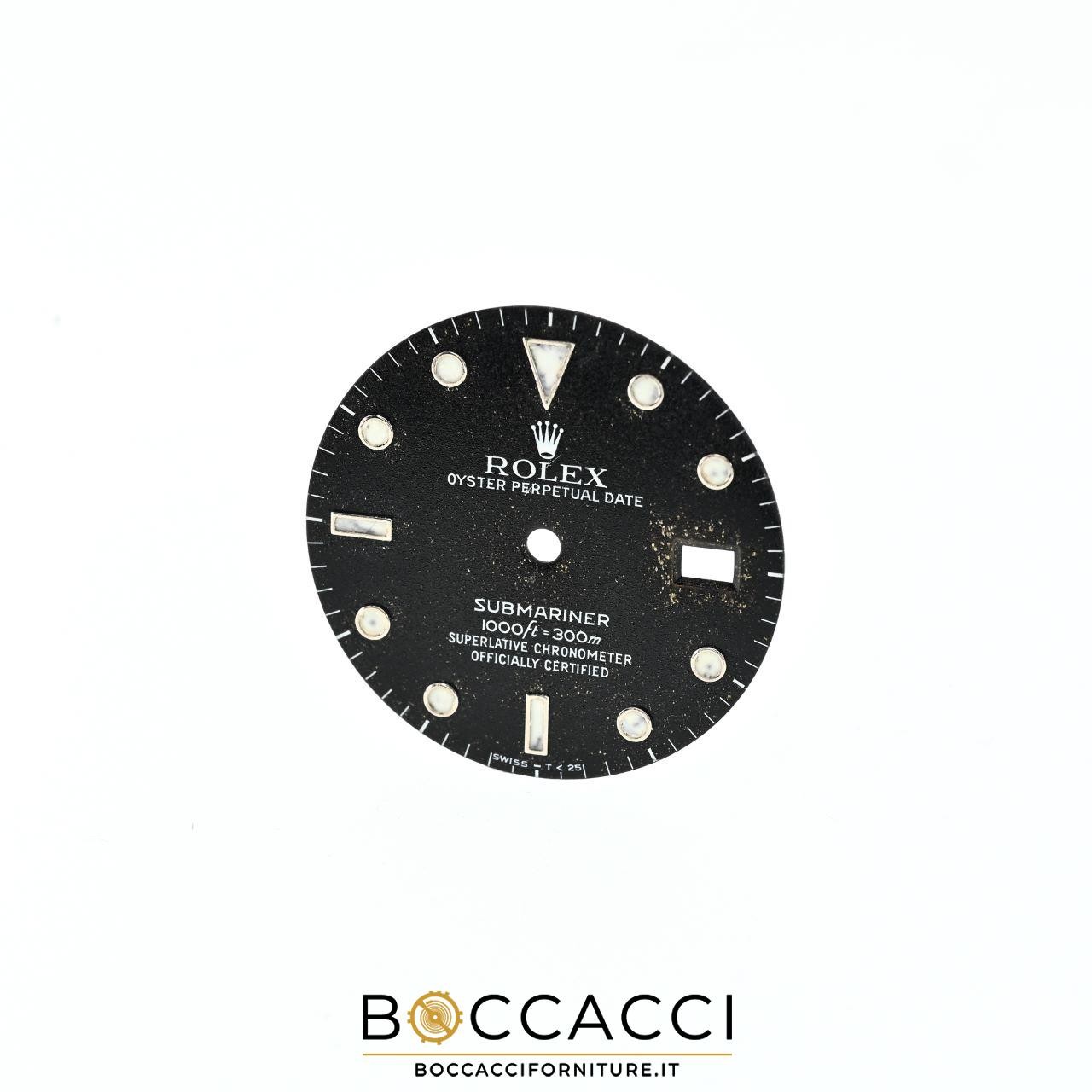 ROLEX Black Dial OYSTER Perpetual Date Submariner ’’Swiss T – 25’’ Ref 16610 C…