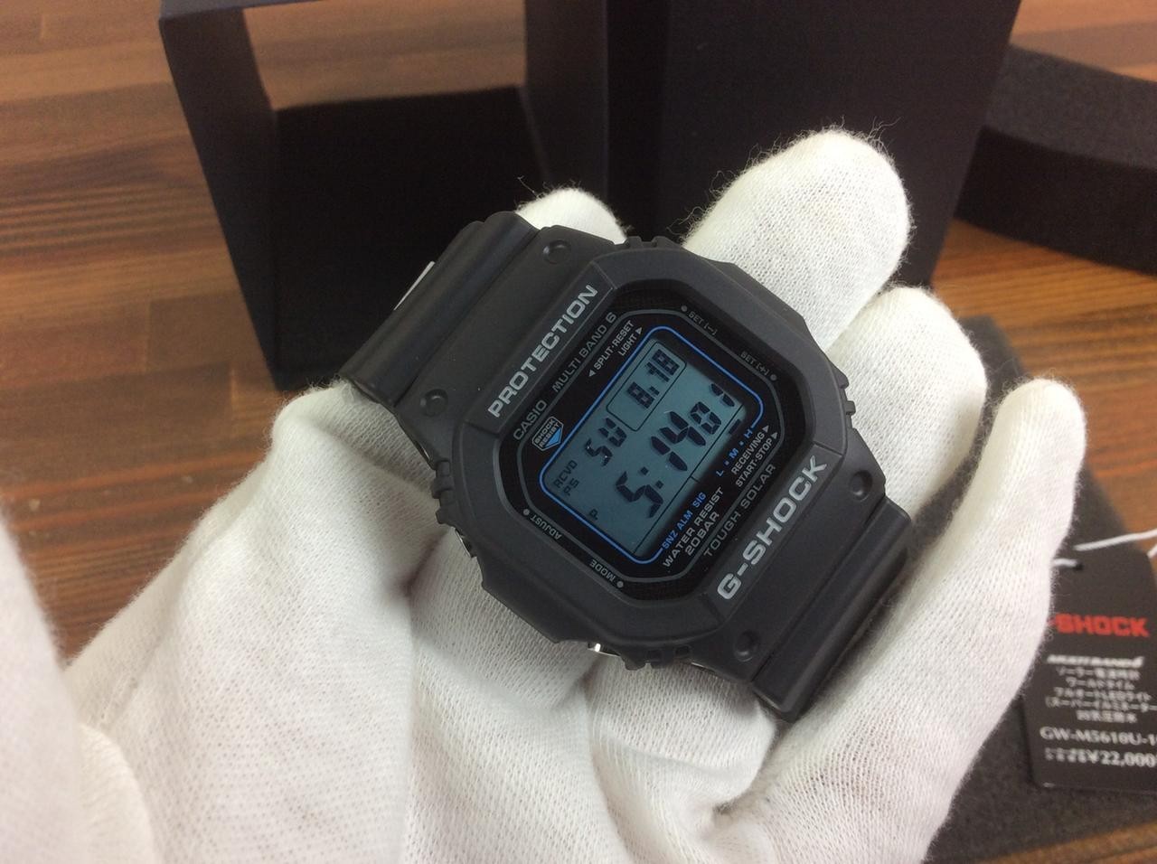 NEW Casio G-Shock Tough Solar Multi Band 6 Digital Watch GW-M5610U-1CJF JDM