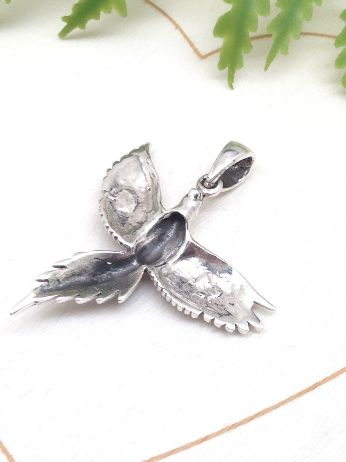 925 Sterling Silver Phoenix Pendant for necklace Womens 25mm(0.98″)/33mm(1.3″)