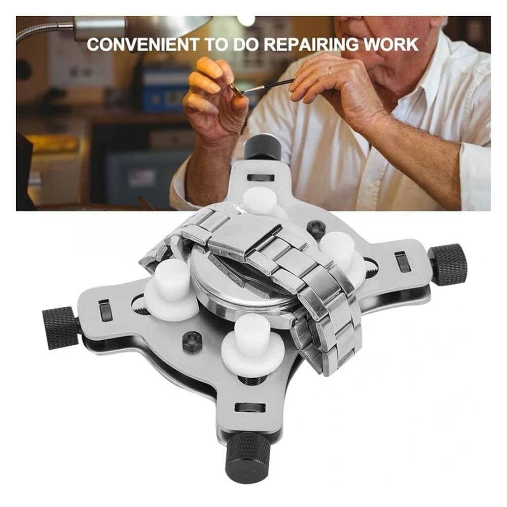Watch Case Movement Holder Vice Watches Pocketwatch Repair Tool Watchmaker Vise