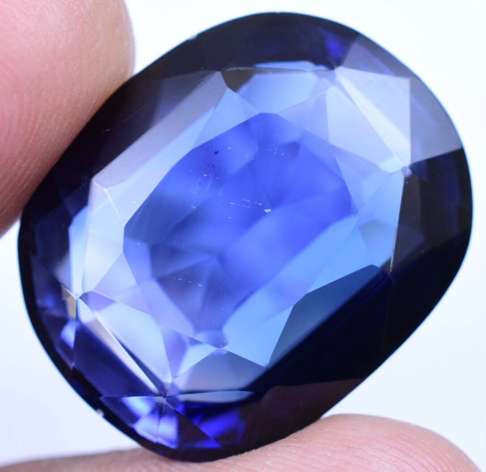 45.20Ct Stunning Natural Kashmiri Blue Sapphire Certified Treated Loose Gemstone