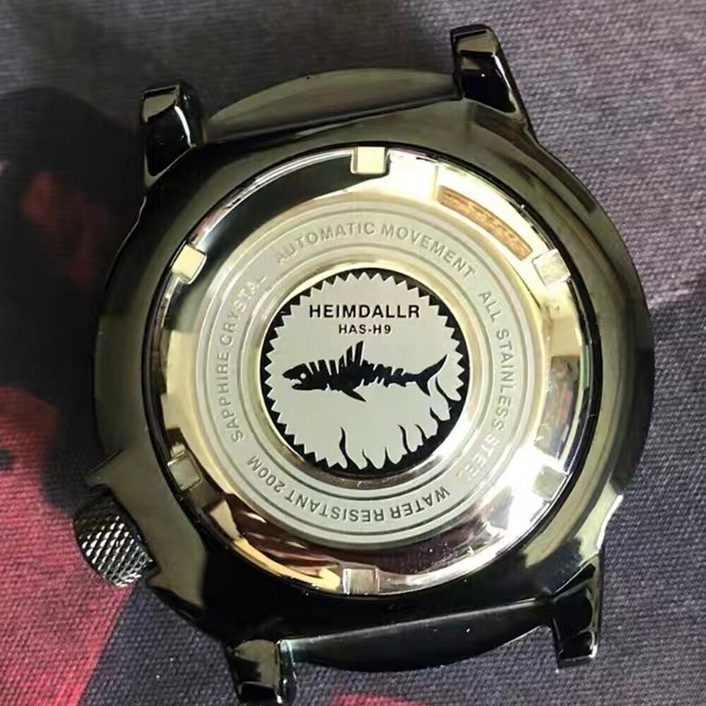 Heimdallr Sharkey Ocean Monster Diver NH36A Day Date Automatic 200M Watch C3 V2